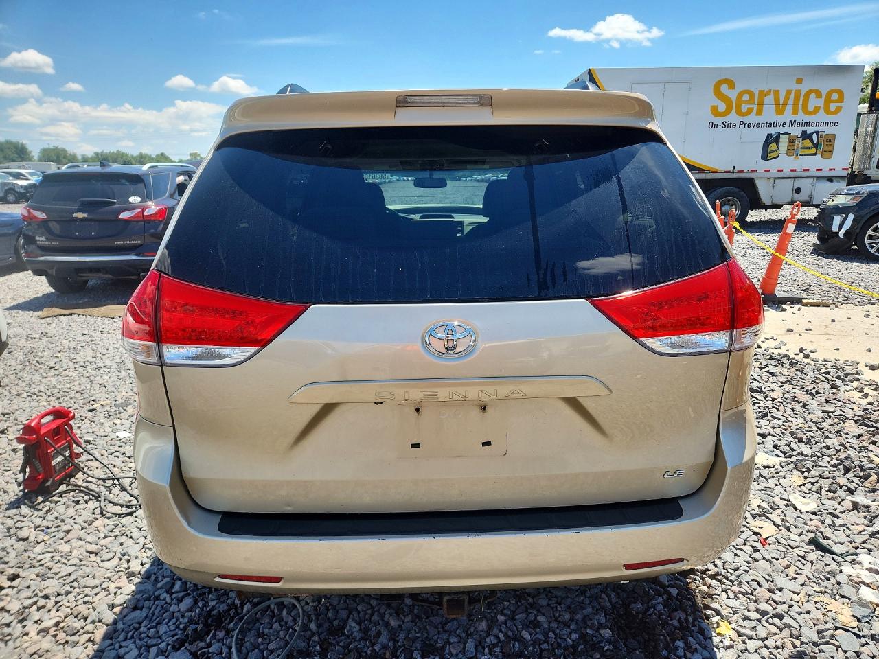 2013 Toyota Sienna Le Gold vin: 5TDKK3DC2DS337751
