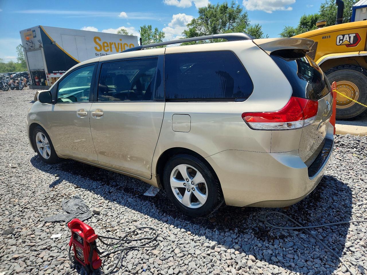 2013 Toyota Sienna Le Gold vin: 5TDKK3DC2DS337751