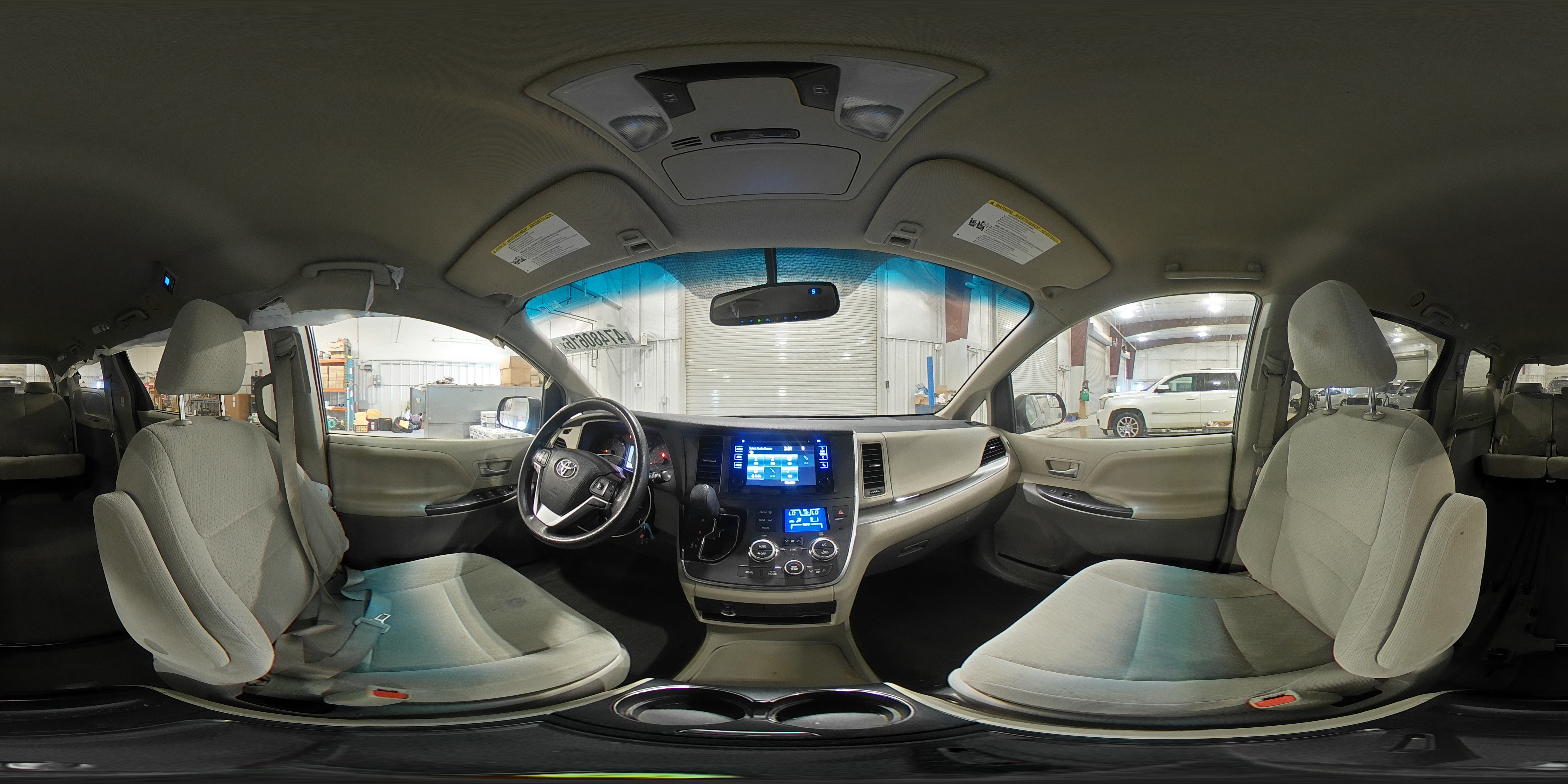 2015 Toyota Sienna Blue vin: 5TDKK3DC2FS579121