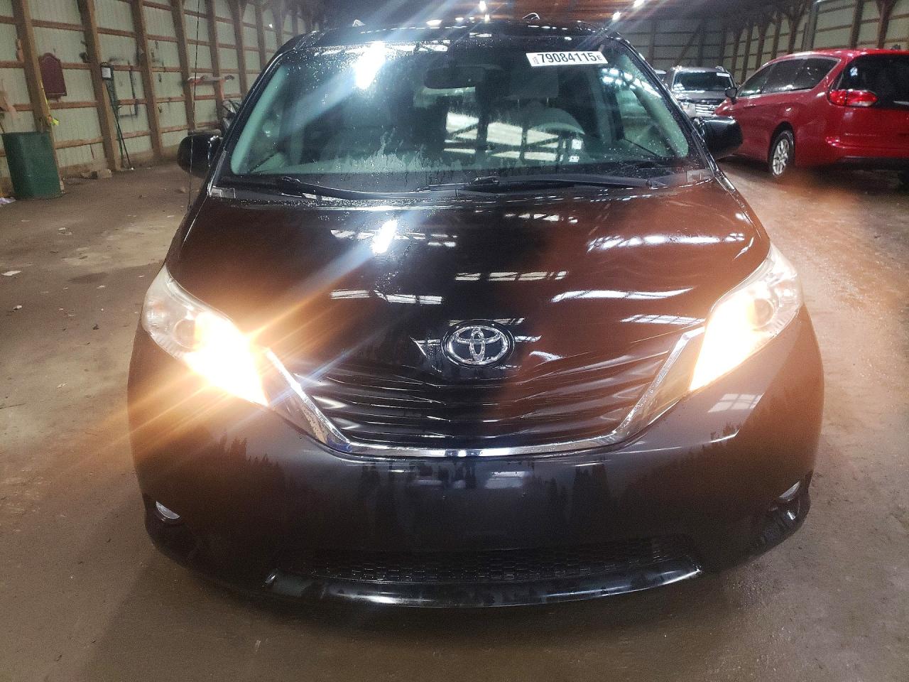 2011 Toyota Sienna Black vin: 5TDKK3DC3BS051159