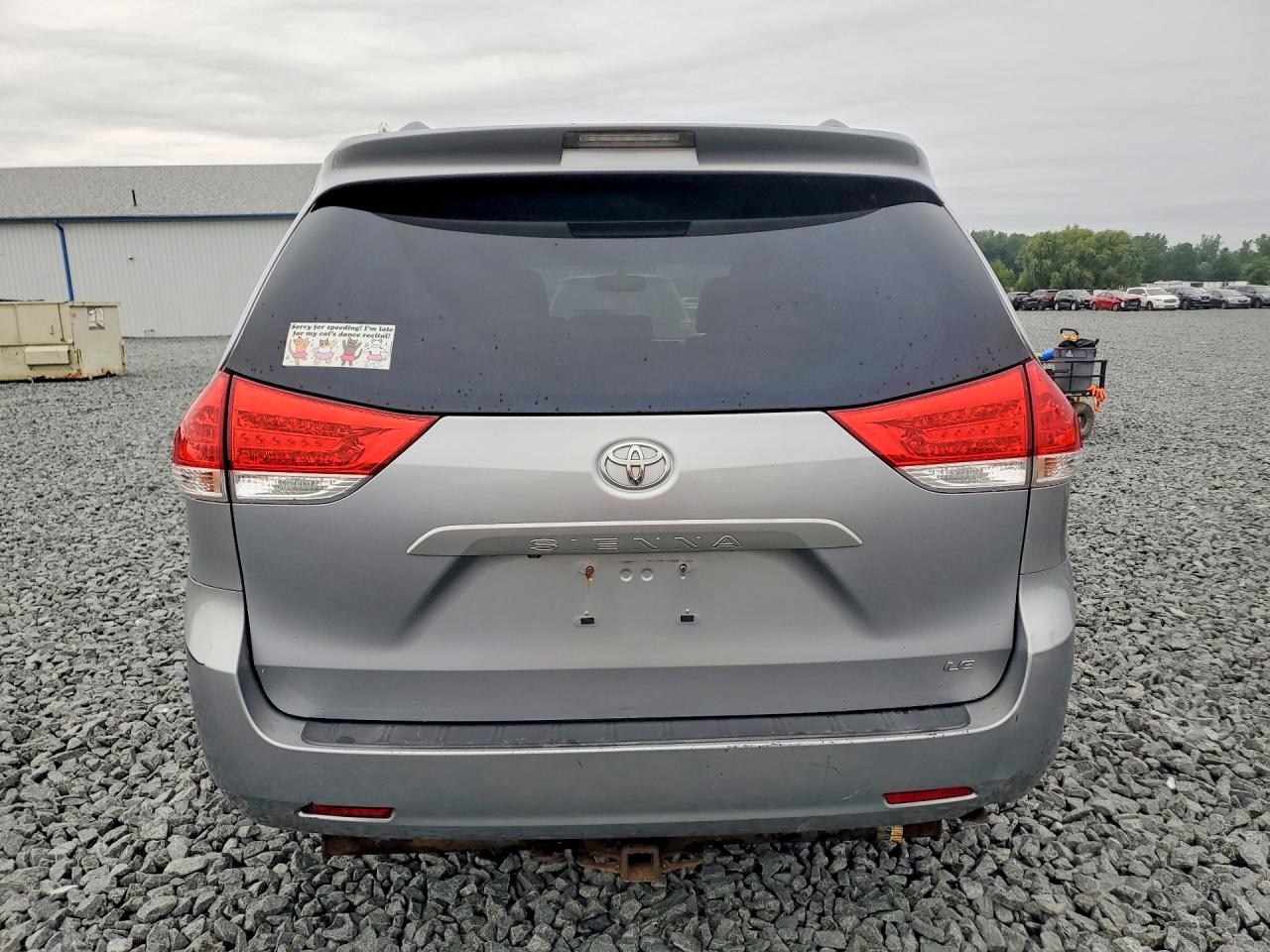 2013 Toyota Sienna Le Silver vin: 5TDKK3DC3DS298507