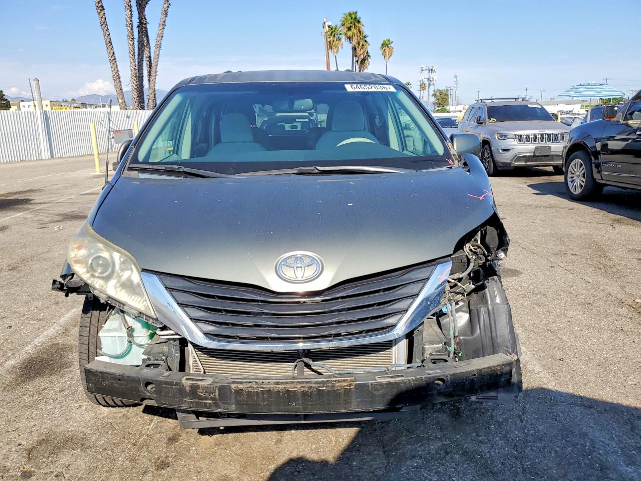 2013 Toyota Sienna Le Gray vin: 5TDKK3DC3DS302944