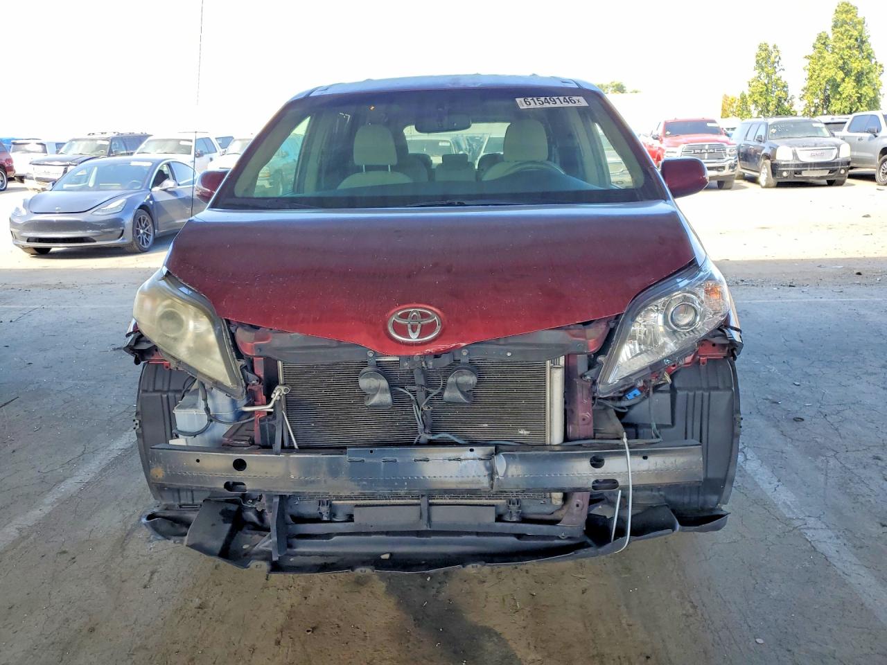 2014 Toyota Sienna Le Red vin: 5TDKK3DC3ES526684
