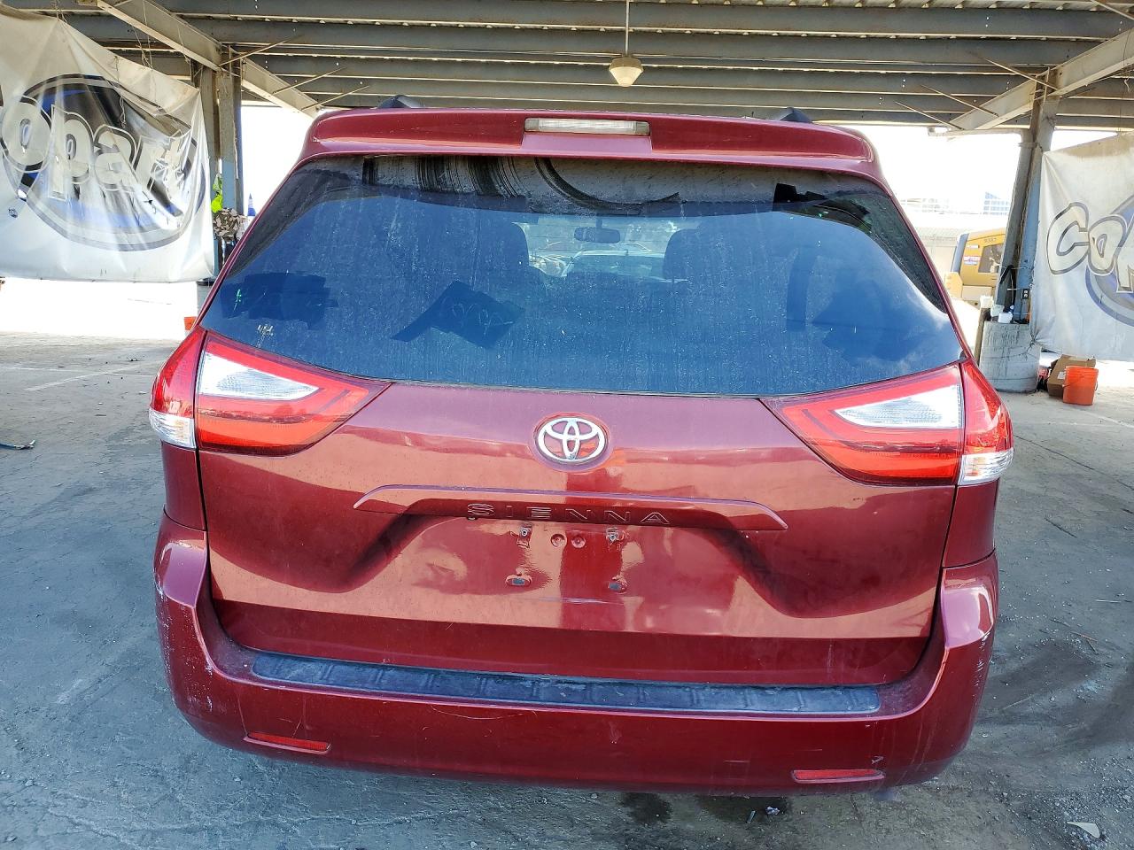 2014 Toyota Sienna Le Red vin: 5TDKK3DC3ES526684