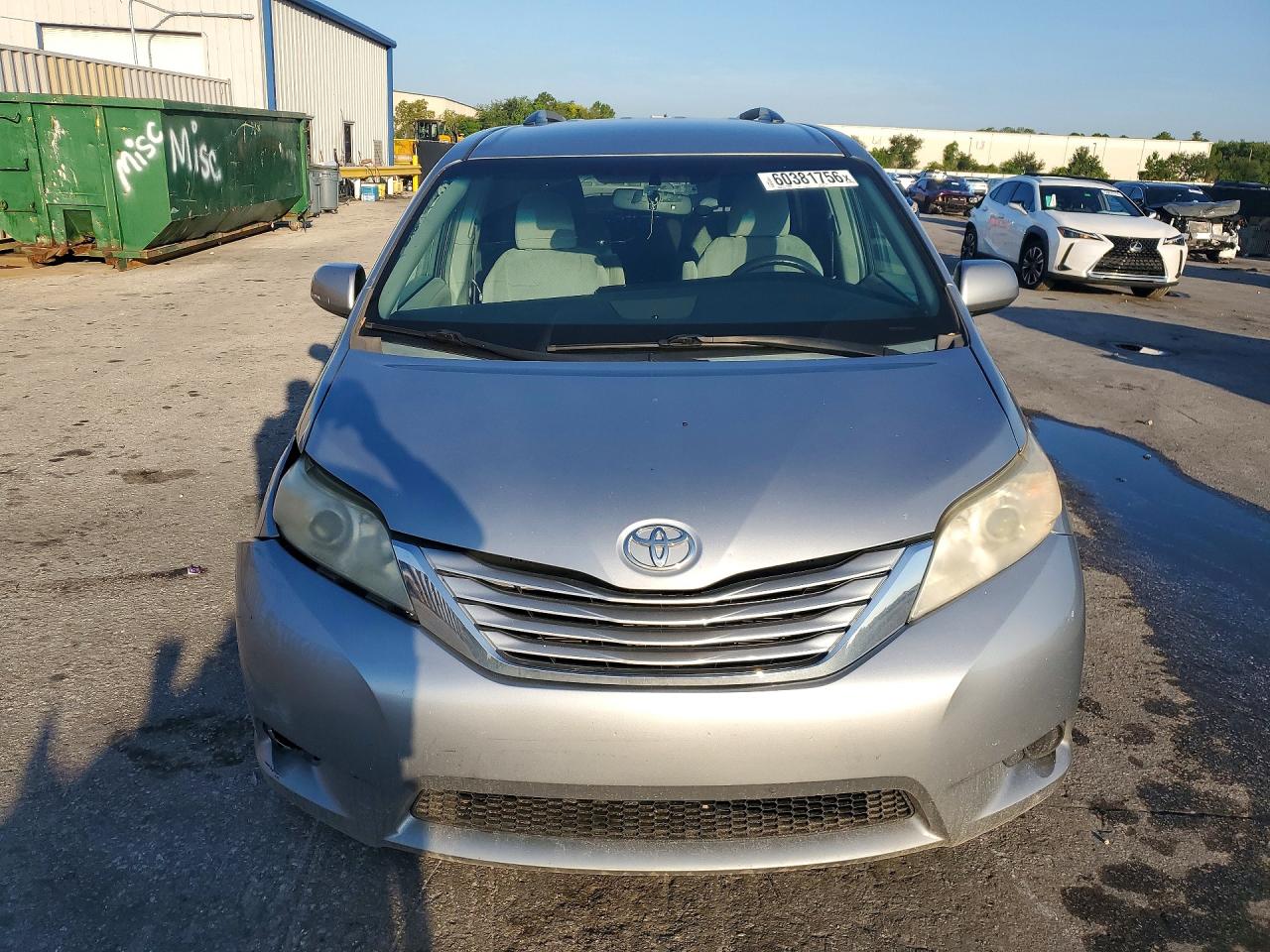 2015 Toyota Sienna Le Silver vin: 5TDKK3DC3FS570847