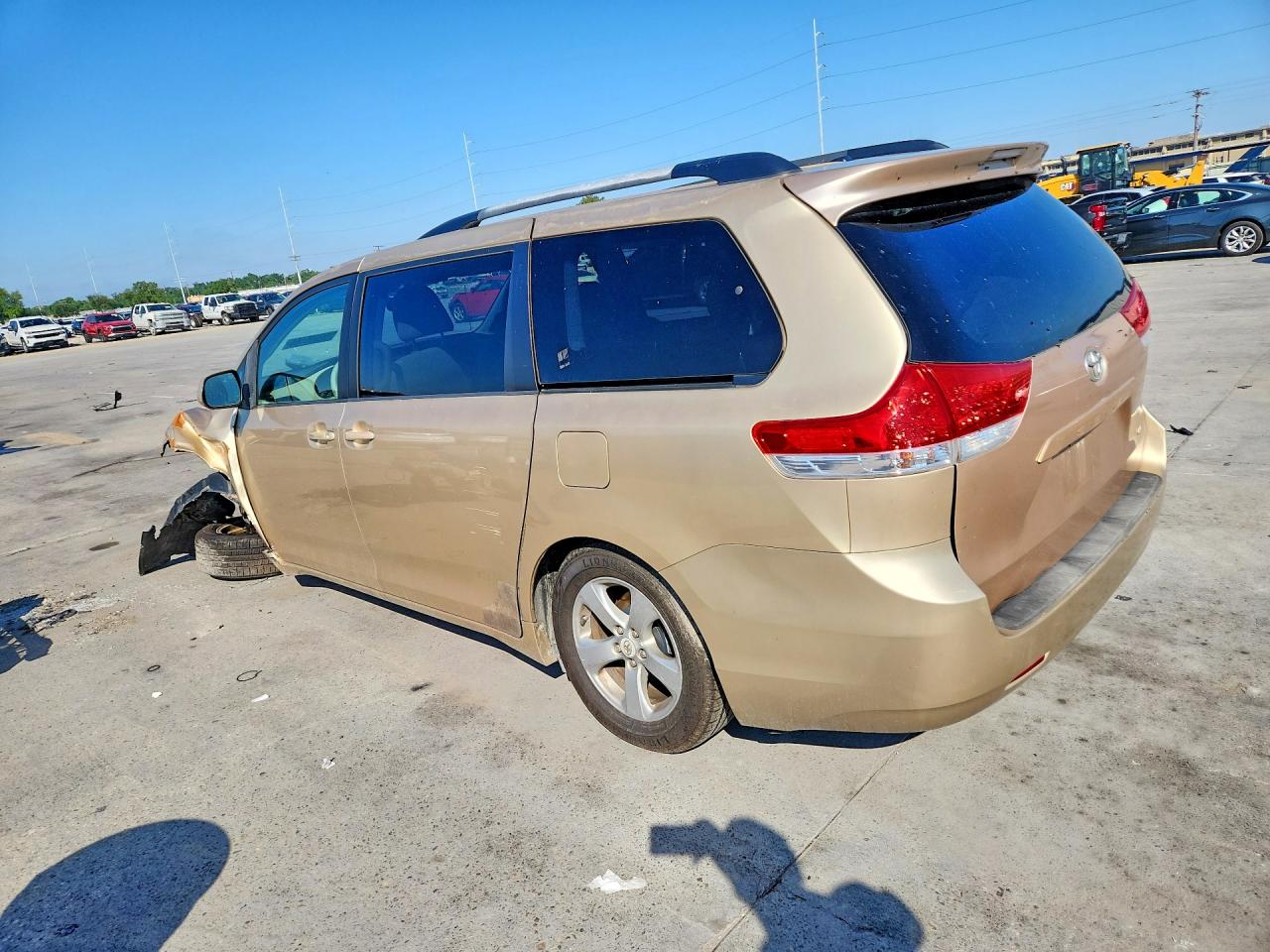2011 Toyota Sienna Le Gold vin: 5TDKK3DC4BS096532