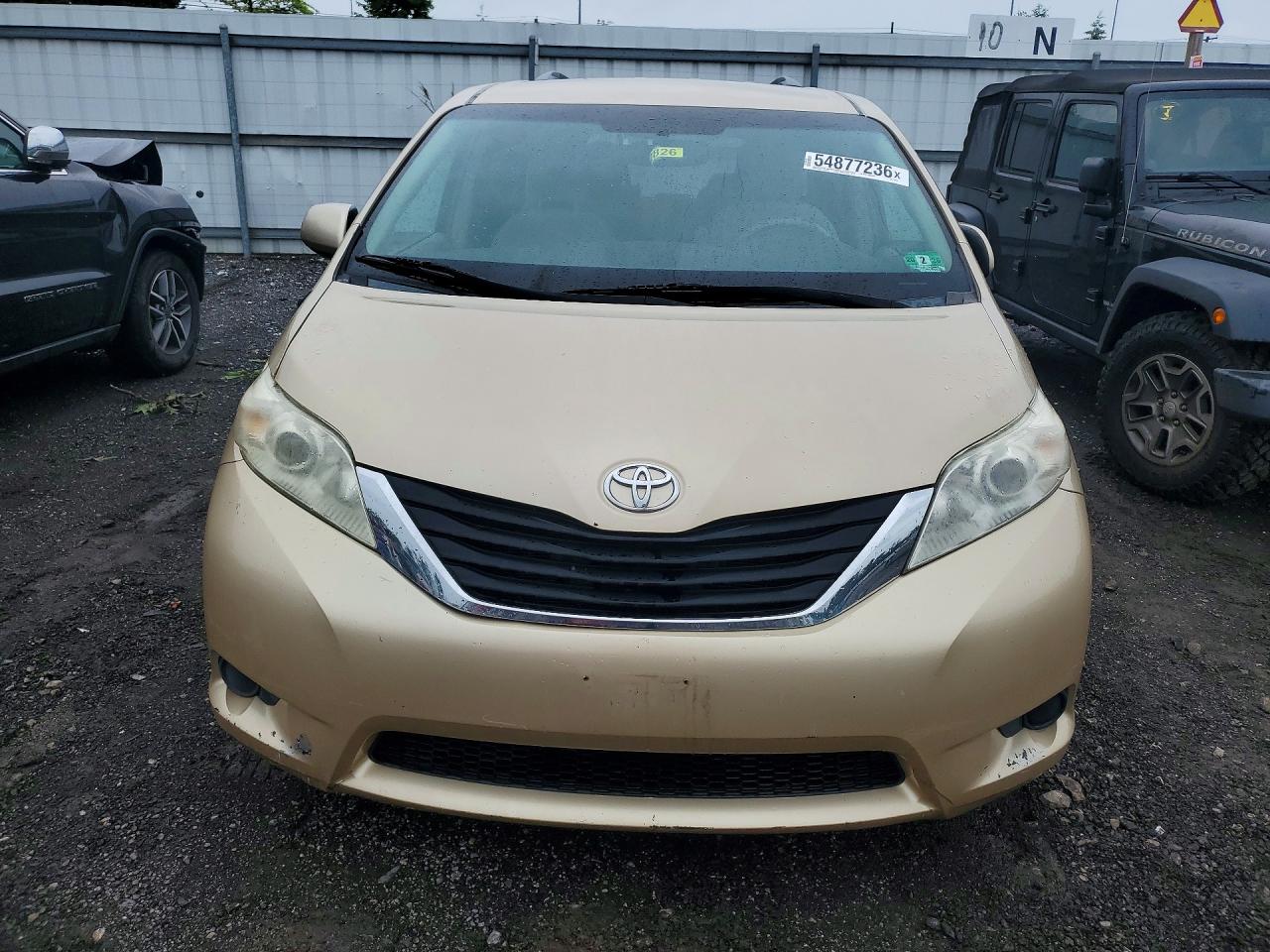 2012 Toyota Sienna Le Gold vin: 5TDKK3DC4CS194512