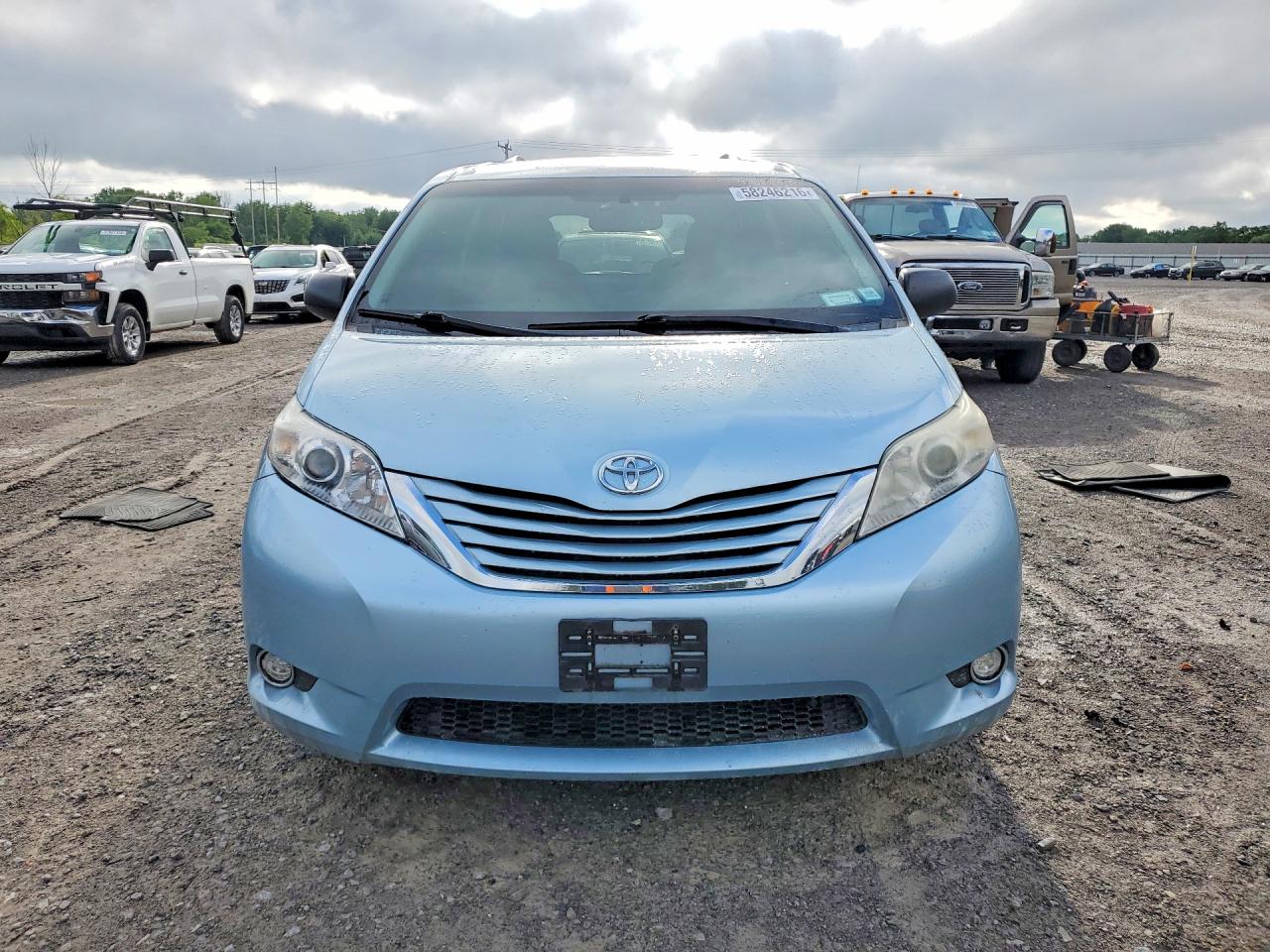 2015 Toyota Sienna Le Blue vin: 5TDKK3DC4FS529112