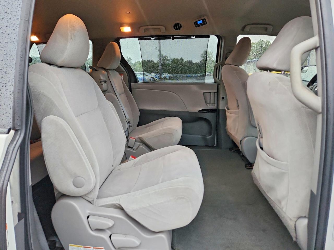 2015 Toyota Sienna Le White vin: 5TDKK3DC4FS571943