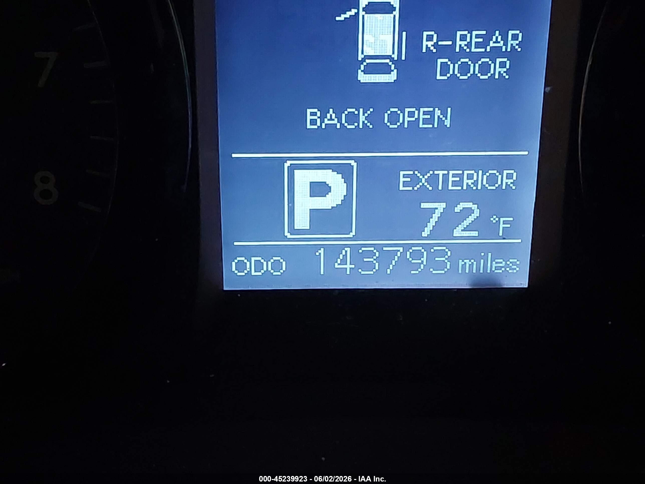 2015 Toyota Sienna Le 8 Passenger Черный vin: 5TDKK3DC4FS640209