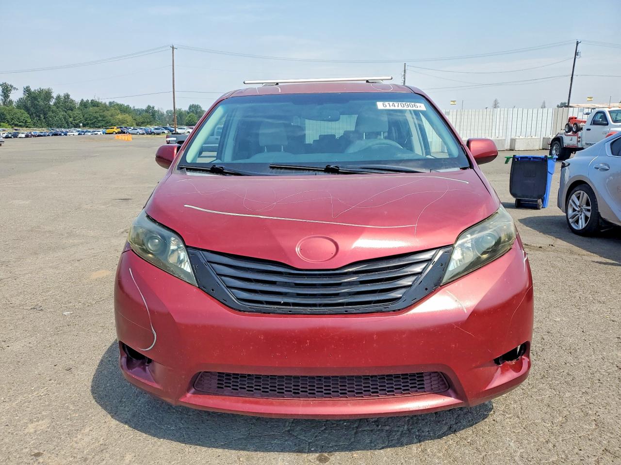 2012 Toyota Sienna Le Red vin: 5TDKK3DC5CS224875