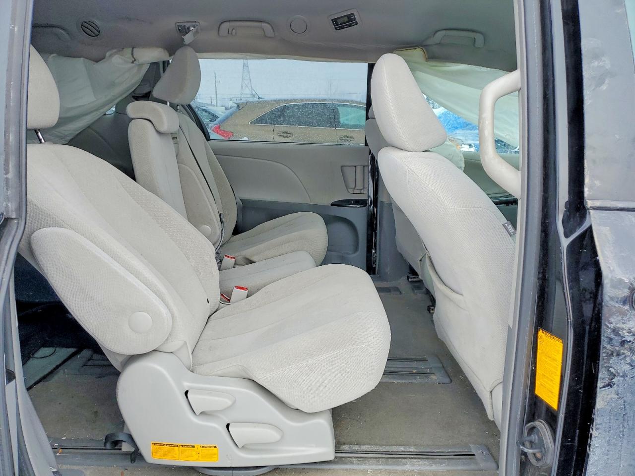 2013 Toyota Sienna Le Черный vin: 5TDKK3DC5DS357332