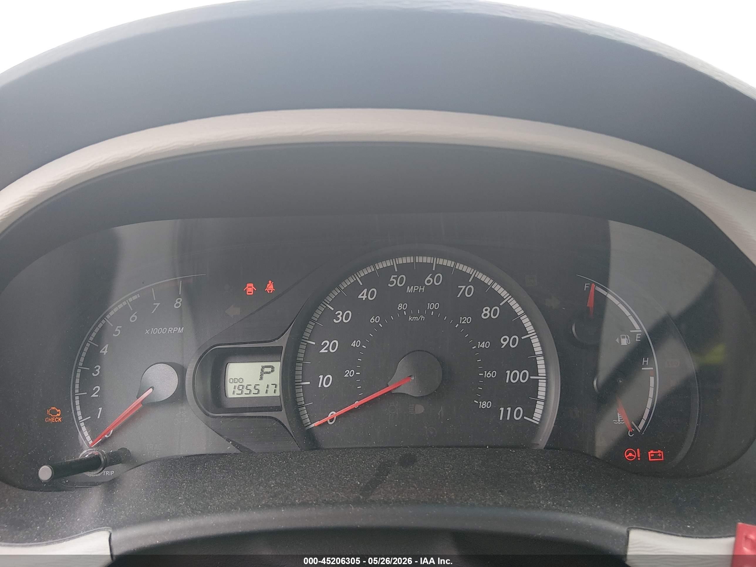 2013 Toyota Sienna Le V6 8 Passenger Красный vin: 5TDKK3DC5DS371229