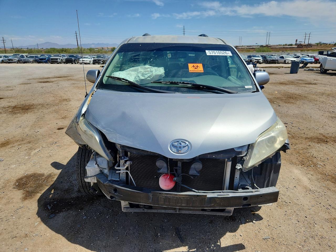 2013 Toyota Sienna Le Silver vin: 5TDKK3DC5DS378939