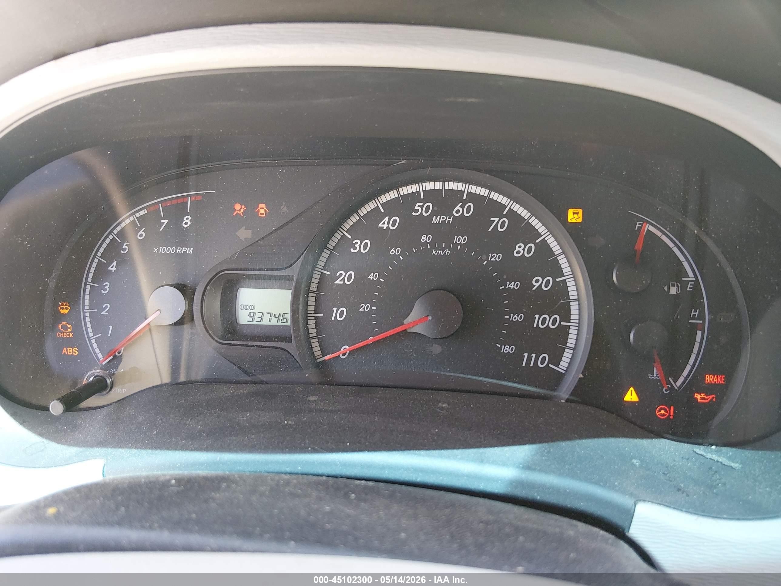 2014 Toyota Sienna Le V6 8 Passenger Серый vin: 5TDKK3DC5ES485331