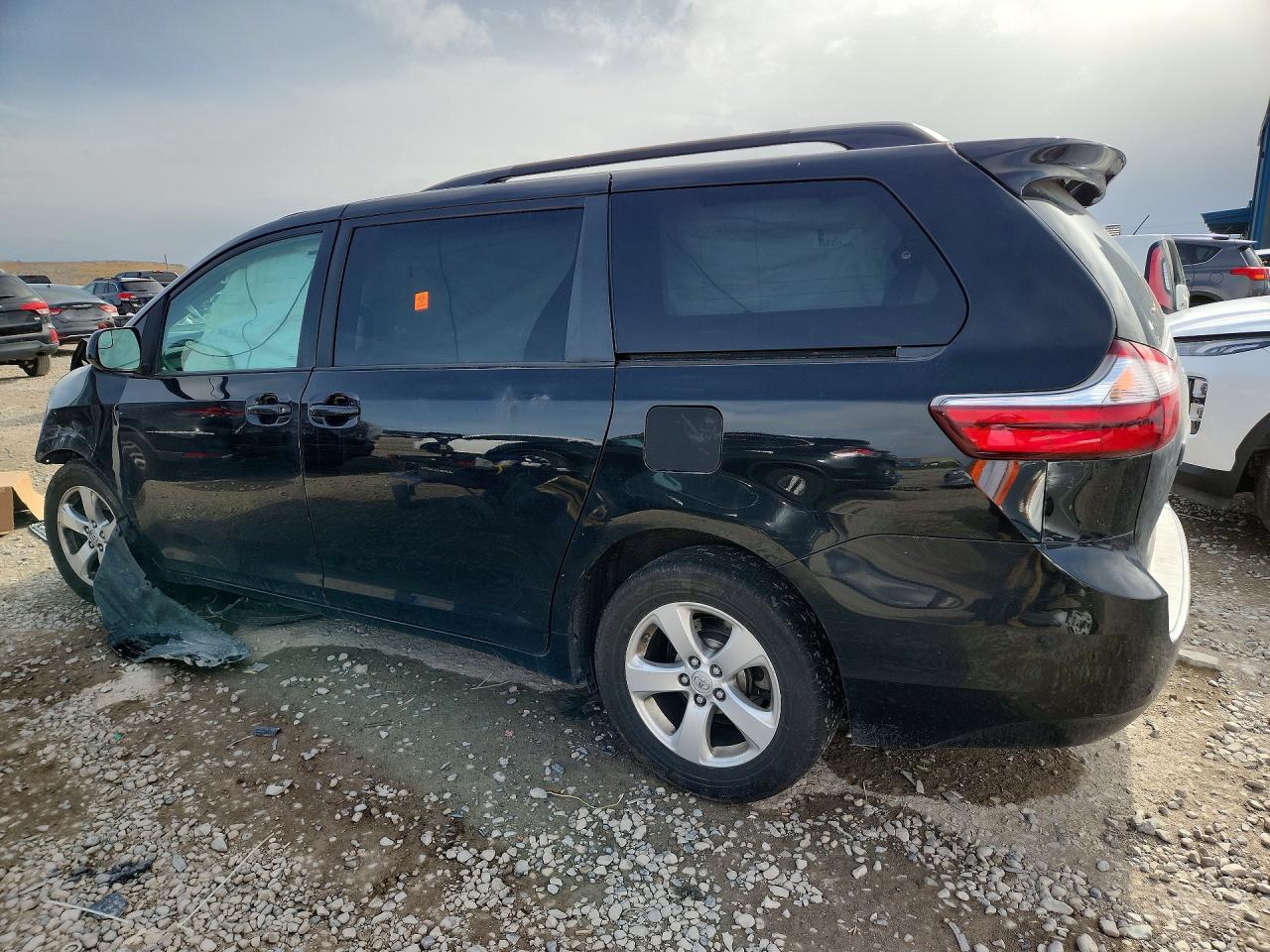2015 Toyota Sienna Black vin: 5TDKK3DC5FS597371