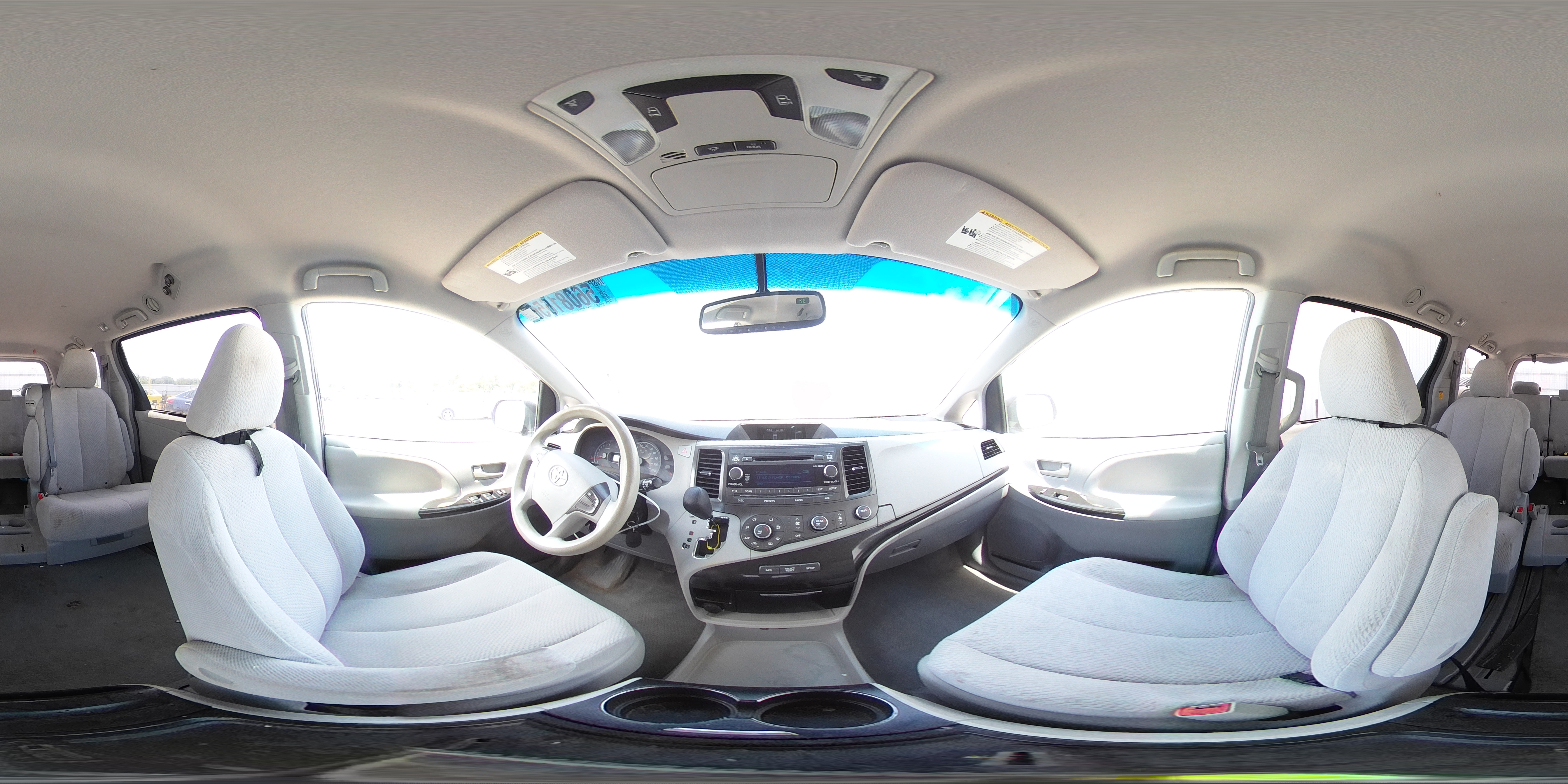 2012 Toyota Sienna Le Gray vin: 5TDKK3DC6CS253480