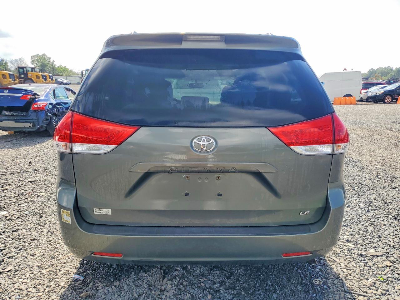 2013 Toyota Sienna Le Gray vin: 5TDKK3DC6DS328888