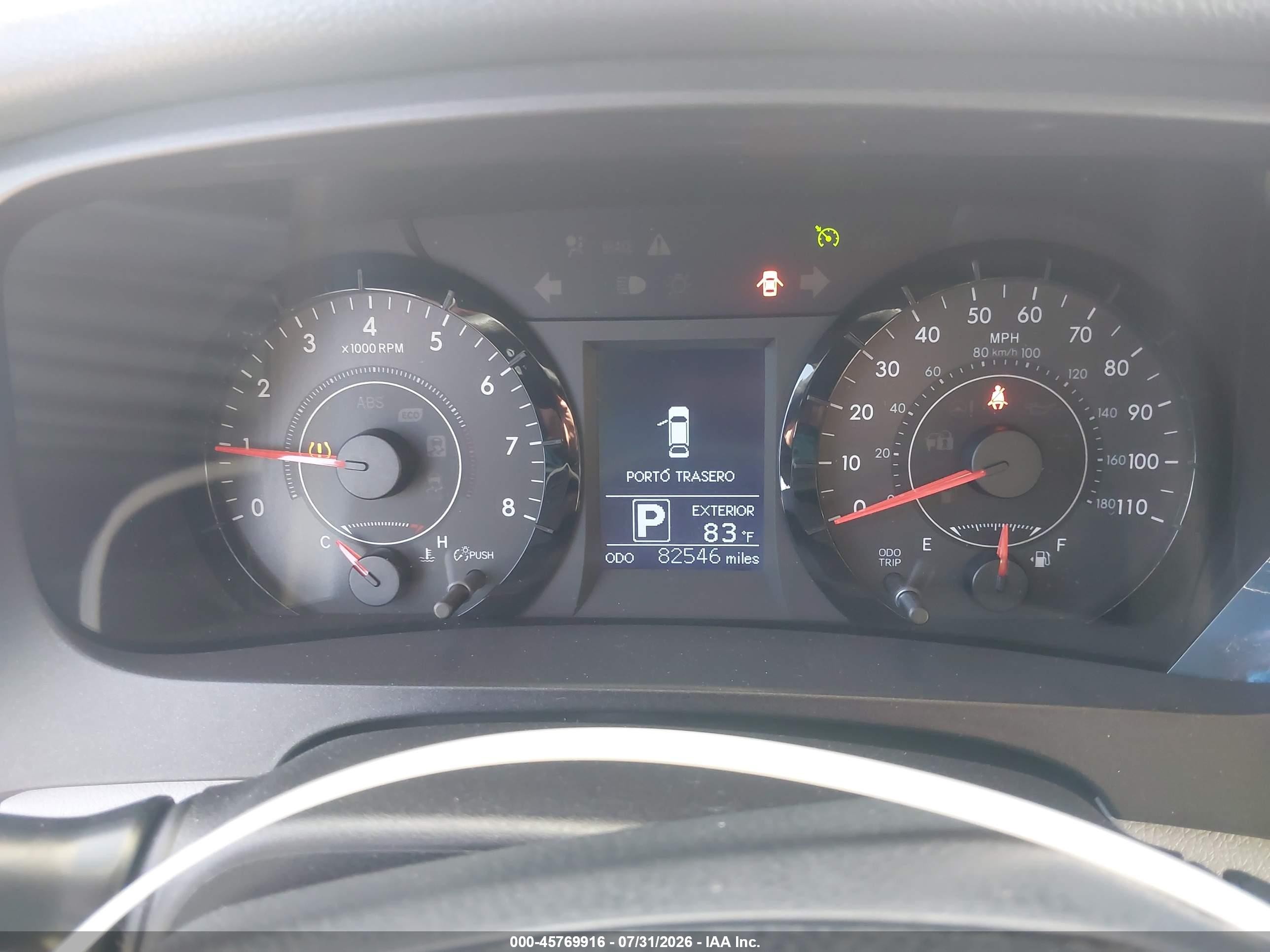 2015 Toyota Sienna Le 8 Passenger Gray vin: 5TDKK3DC6FS601668