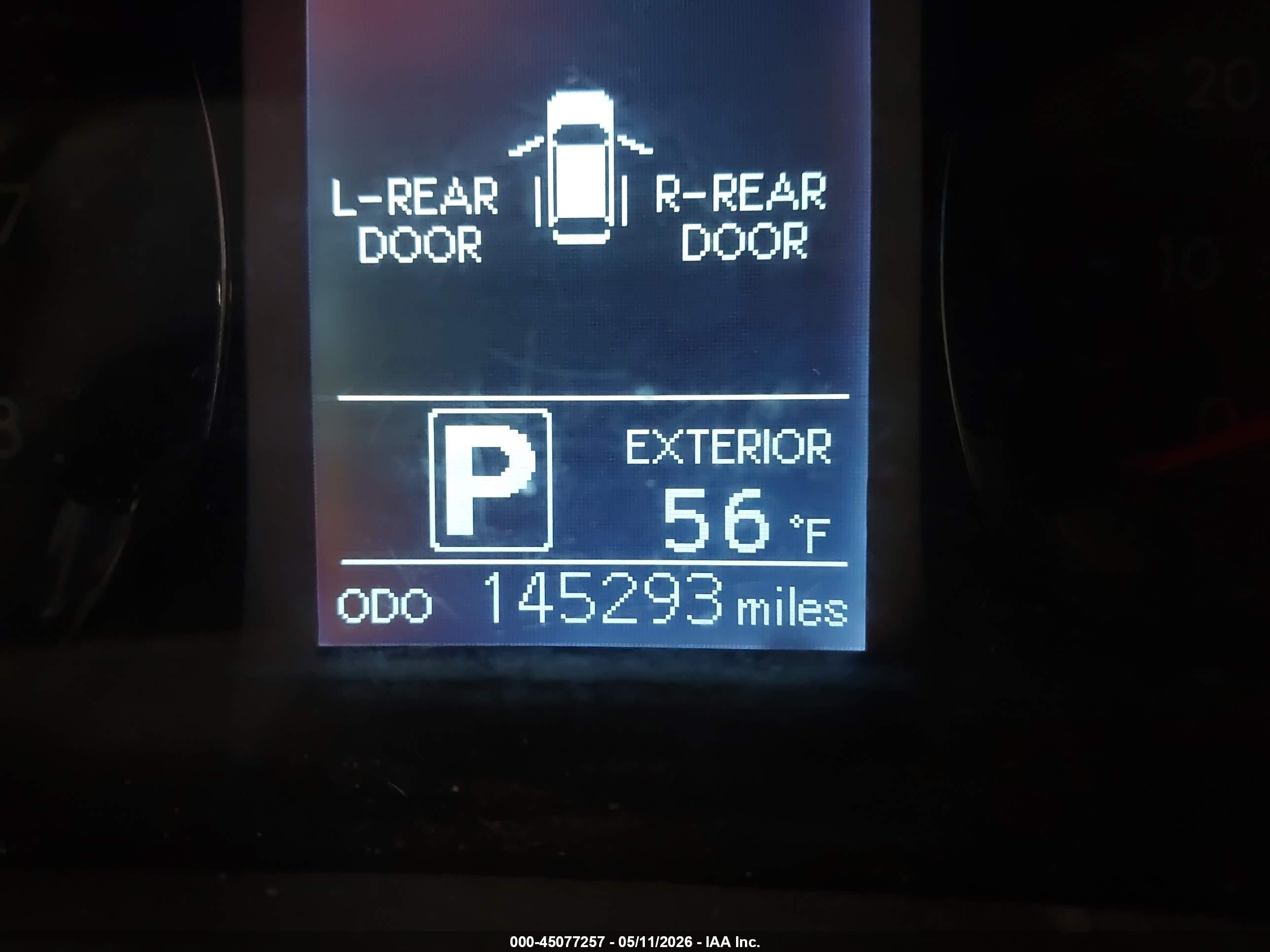 2016 Toyota Sienna Le 8 Passenger Gray vin: 5TDKK3DC6GS713873