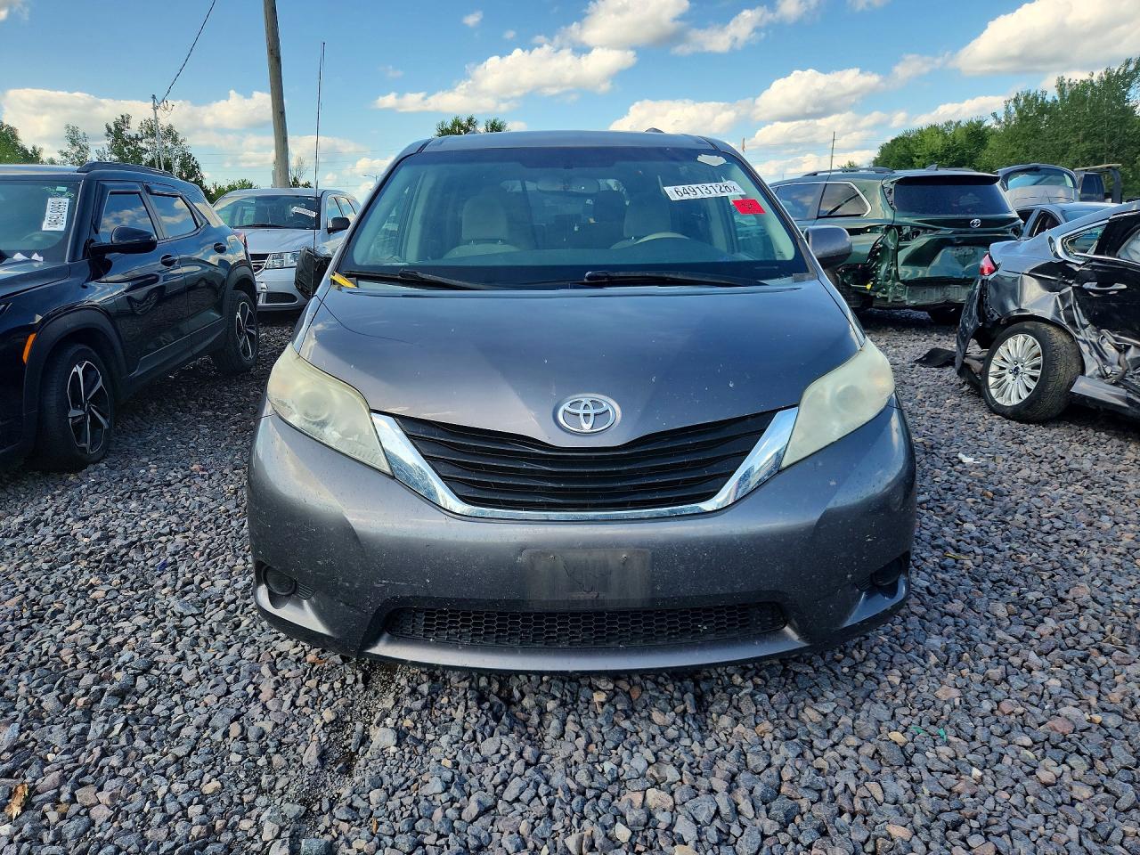 2013 Toyota Sienna Le Gray vin: 5TDKK3DC7DS293567