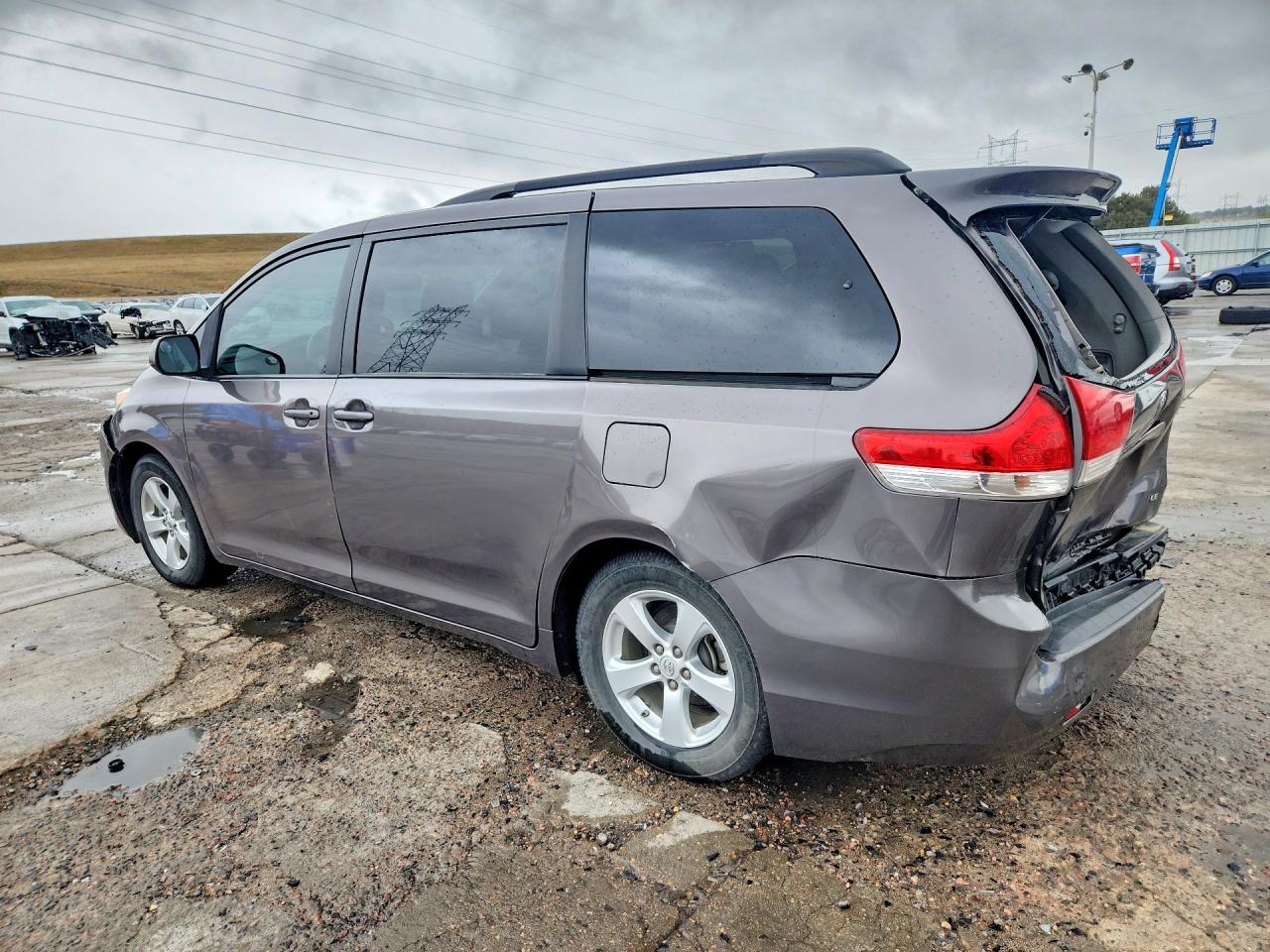 2013 Toyota Sienna Le Silver vin: 5TDKK3DC7DS331878