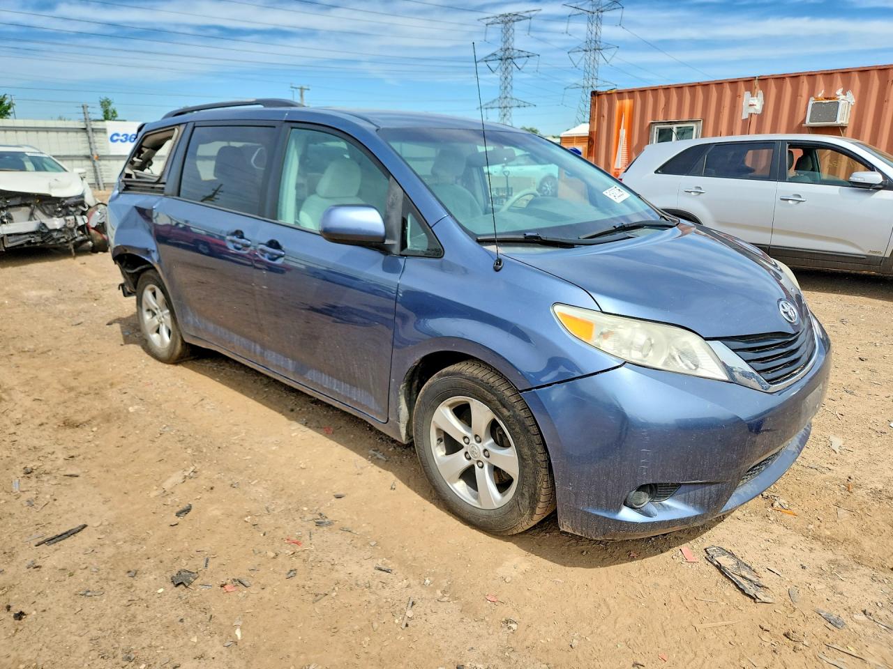 2013 Toyota Sienna Le Blue vin: 5TDKK3DC7DS380689