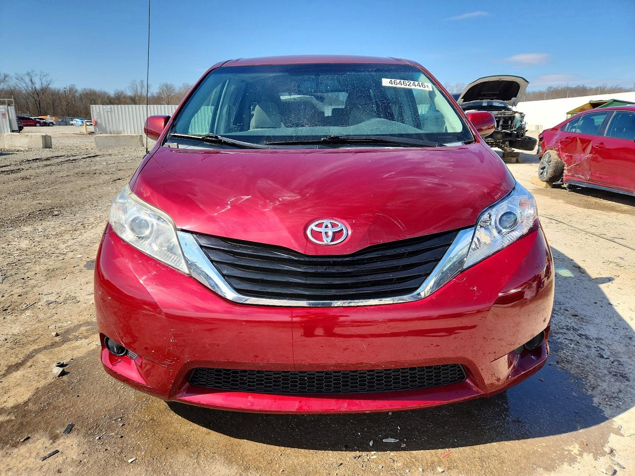 2014 Toyota Sienna Le 8-passenger Brown vin: 5TDKK3DC7ES497822