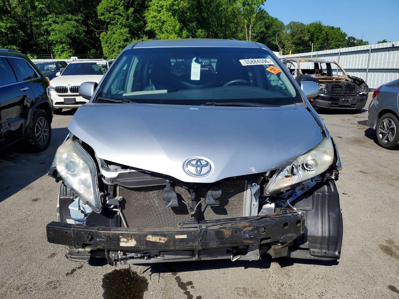 2015 Toyota Sienna Le Gray vin: 5TDKK3DC7FS540654
