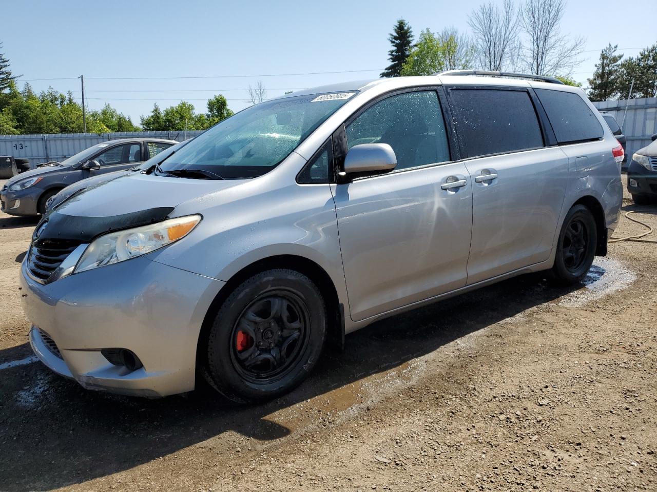2012 Toyota Sienna Le Silver vin: 5TDKK3DC8CS231500