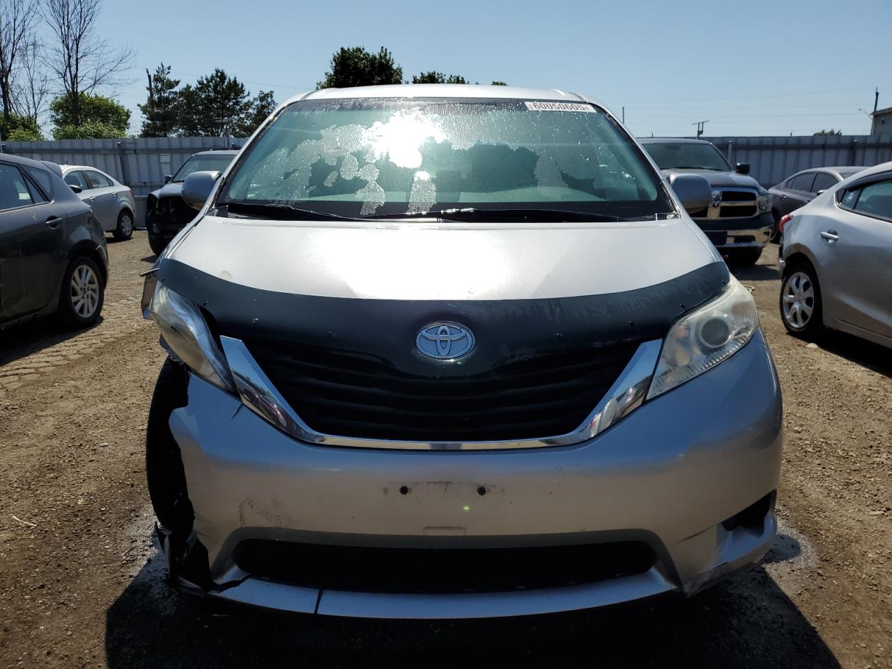 2012 Toyota Sienna Le Silver vin: 5TDKK3DC8CS231500