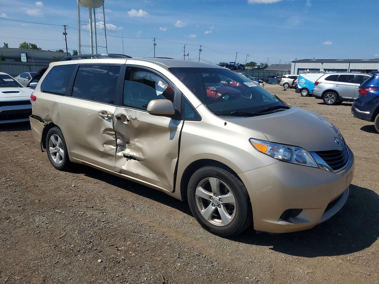 2013 Toyota Sienna Le Gold vin: 5TDKK3DC8DS373265