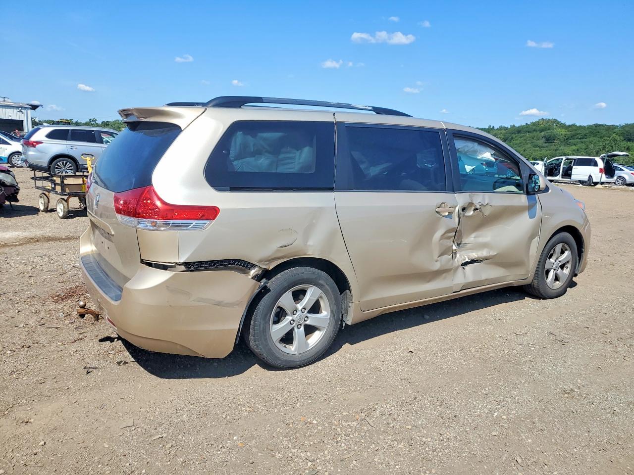 2013 Toyota Sienna Le Gold vin: 5TDKK3DC8DS373265