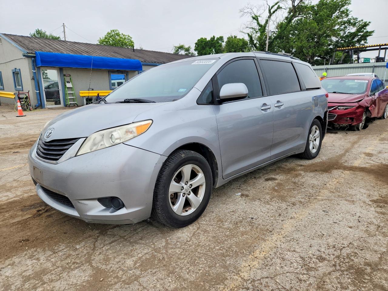 2013 Toyota Sienna Le Silver vin: 5TDKK3DC8DS379857
