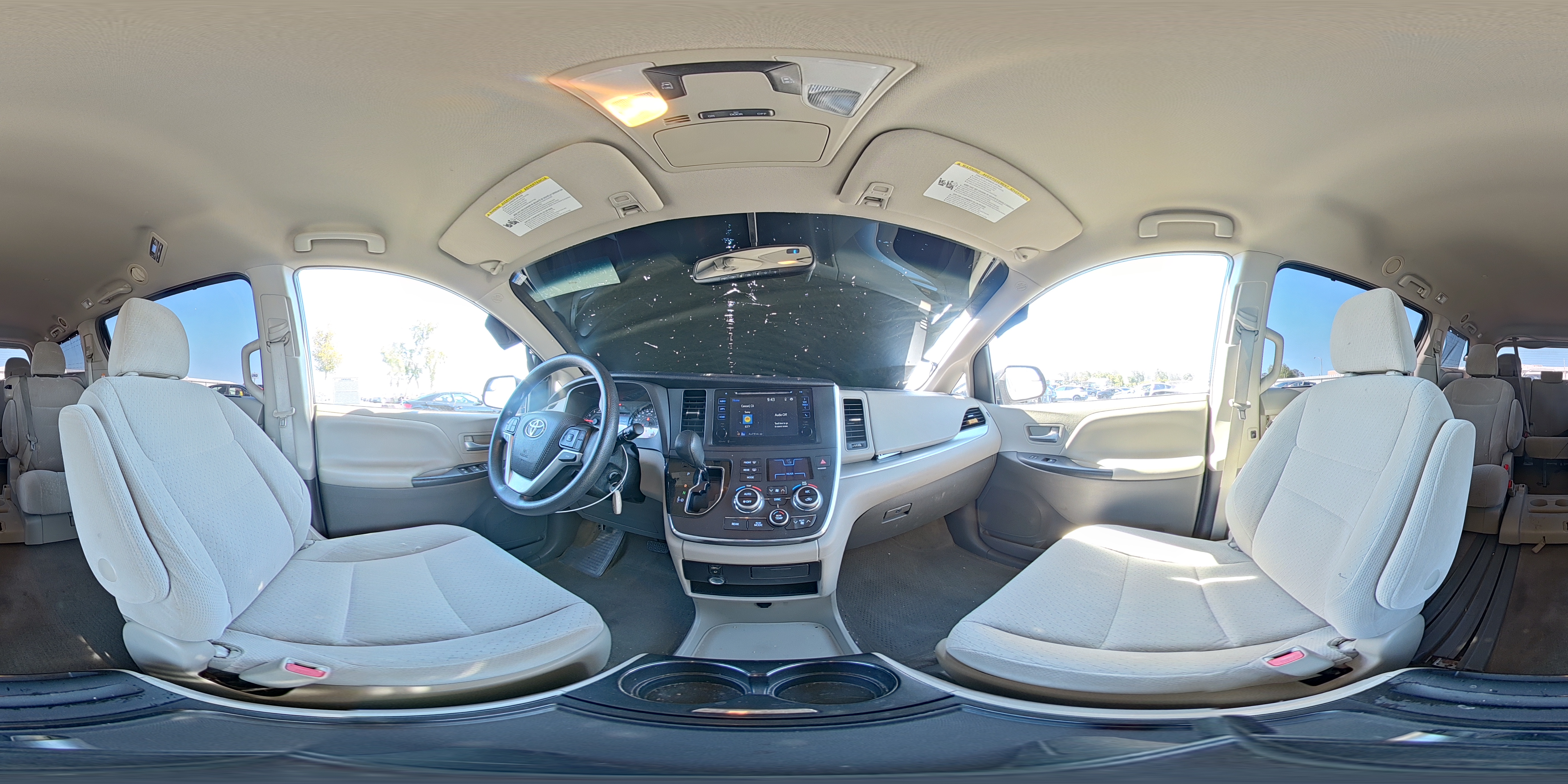 2015 Toyota Sienna Le Burgundy vin: 5TDKK3DC8FS535110