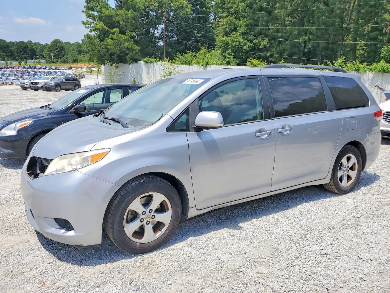 2012 Toyota Sienna Le Silver vin: 5TDKK3DC9CS275280