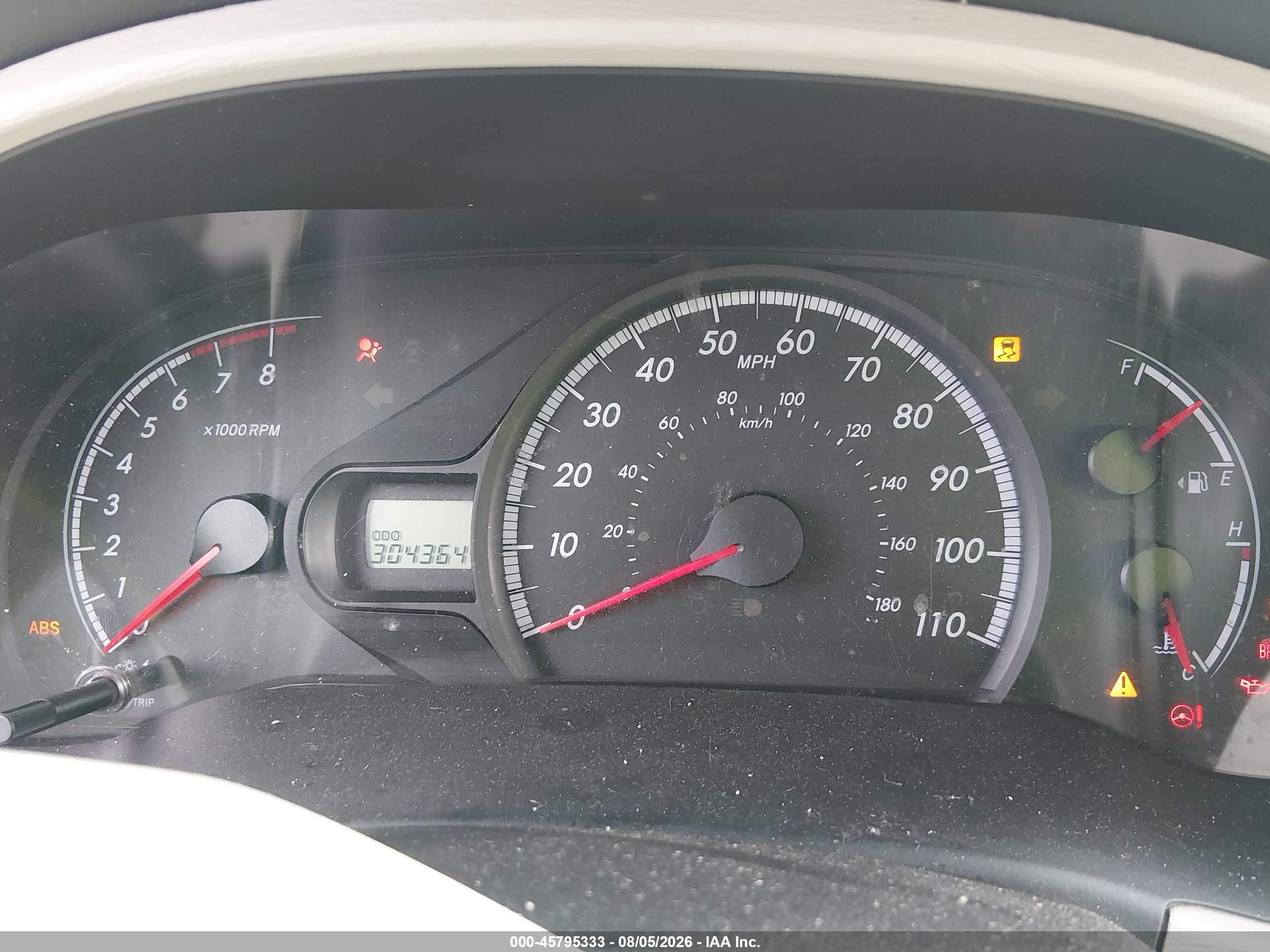 2013 Toyota Sienna Le V6 8 Passenger Белый vin: 5TDKK3DC9DS355051