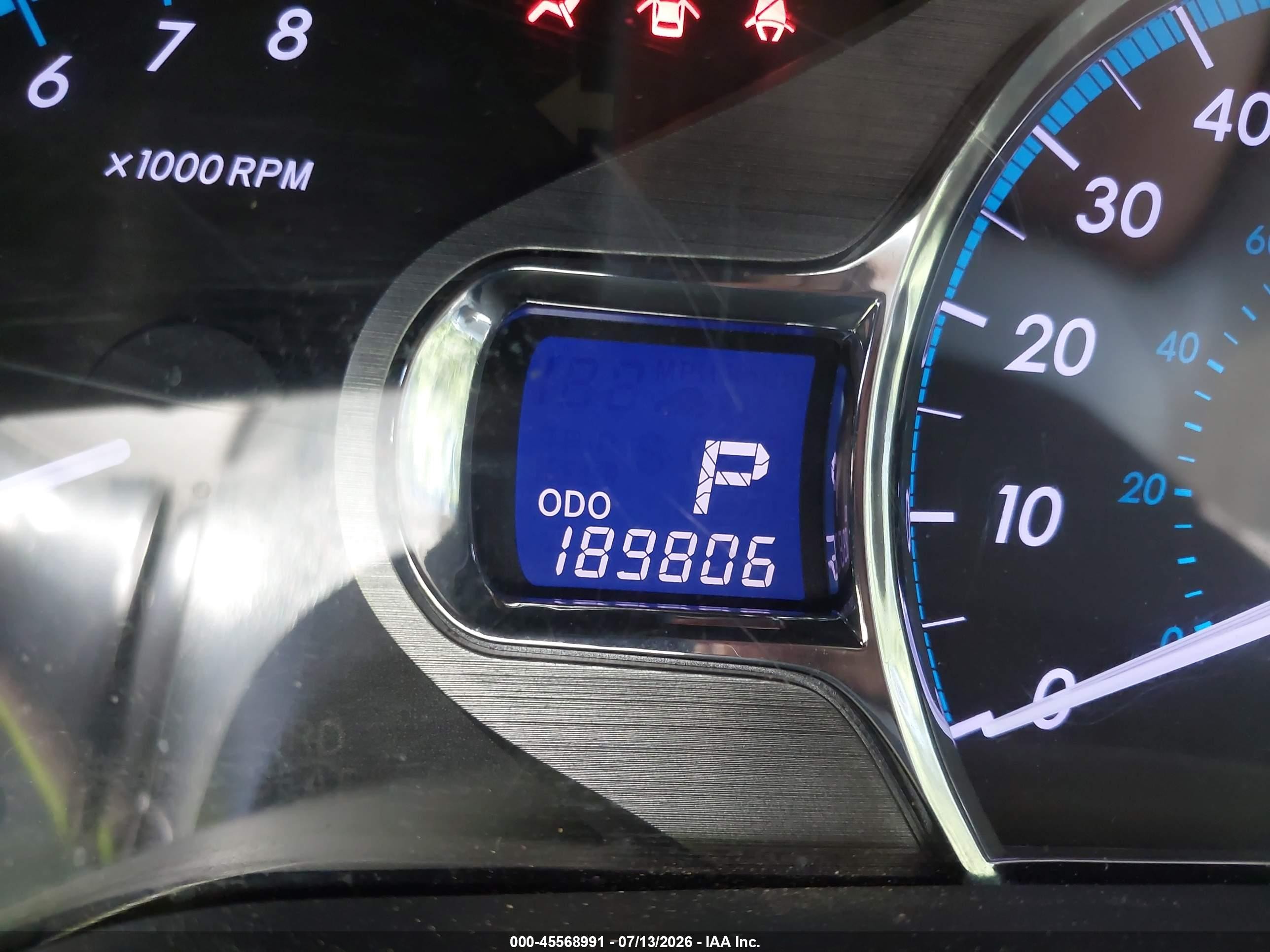 2013 Toyota Sienna Le V6 8 Passenger Gray vin: 5TDKK3DC9DS386705