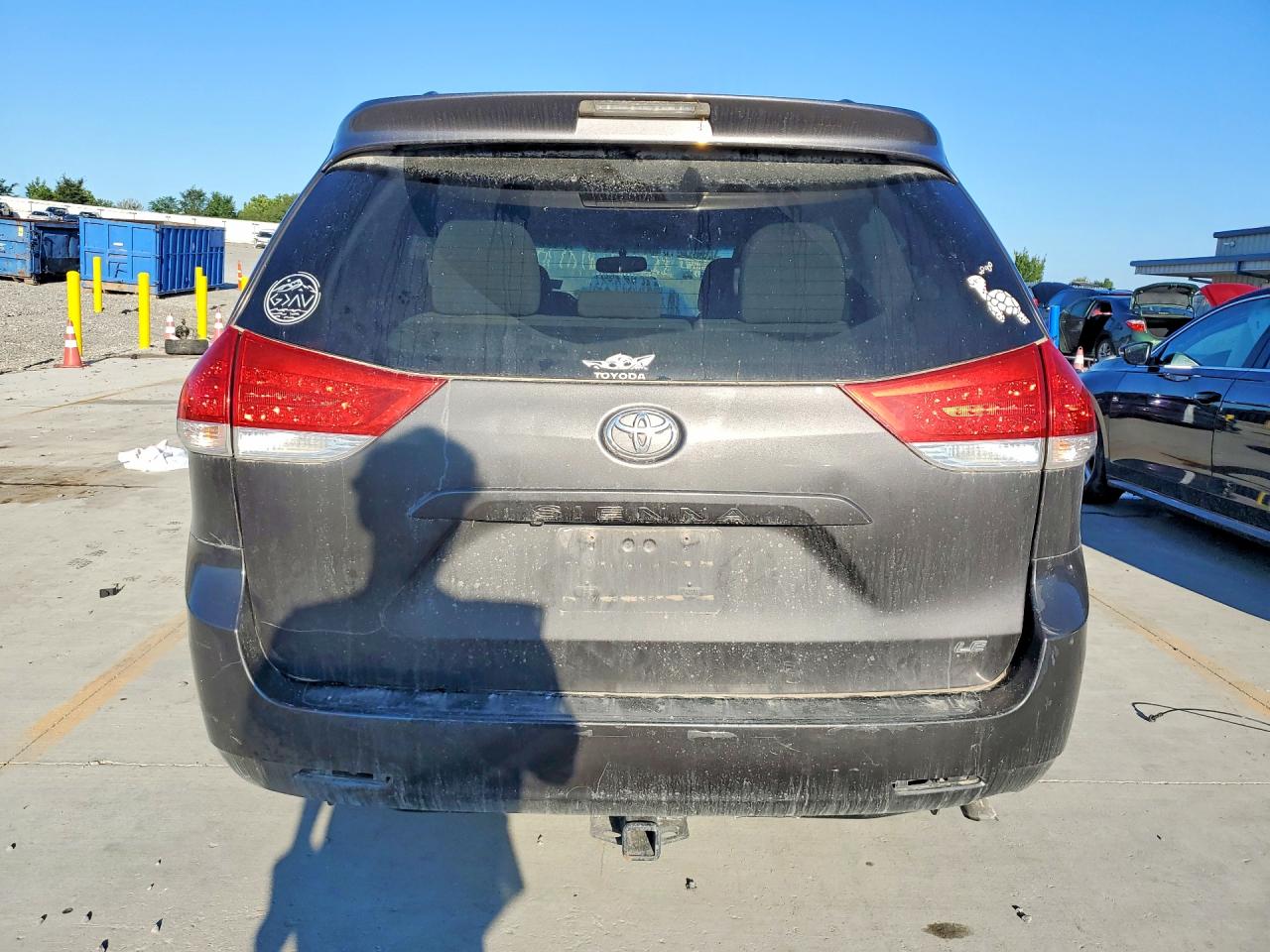 2014 Toyota Sienna Le Gray vin: 5TDKK3DC9ES475417