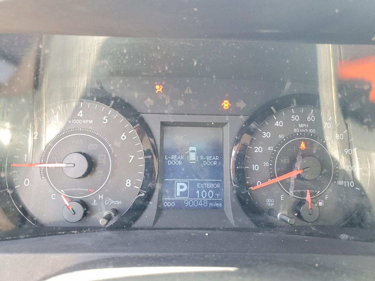 2015 Toyota Sienna Le Серый vin: 5TDKK3DC9FS578757