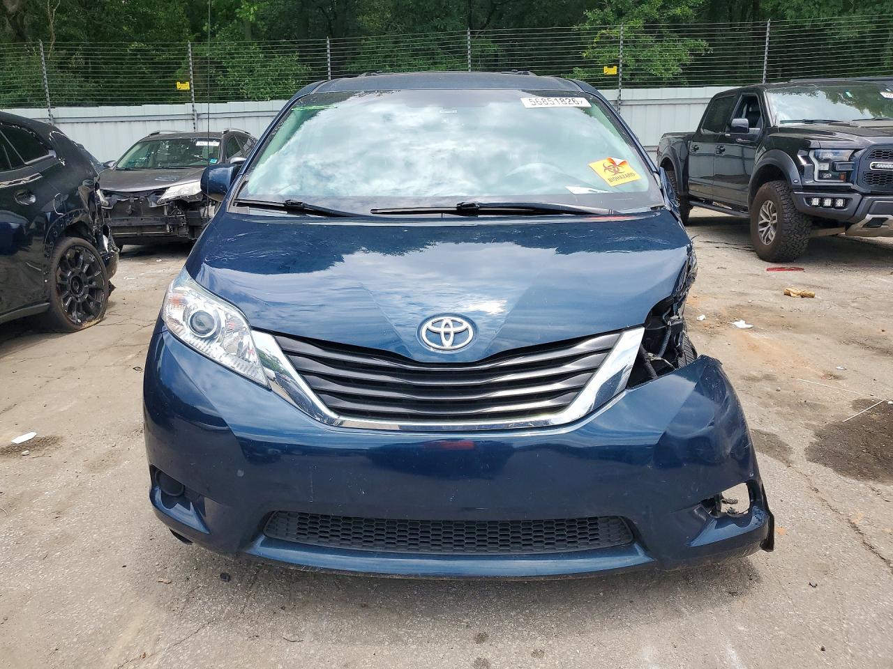 2012 Toyota Sienna Le Blue vin: 5TDKK3DCXCS224516