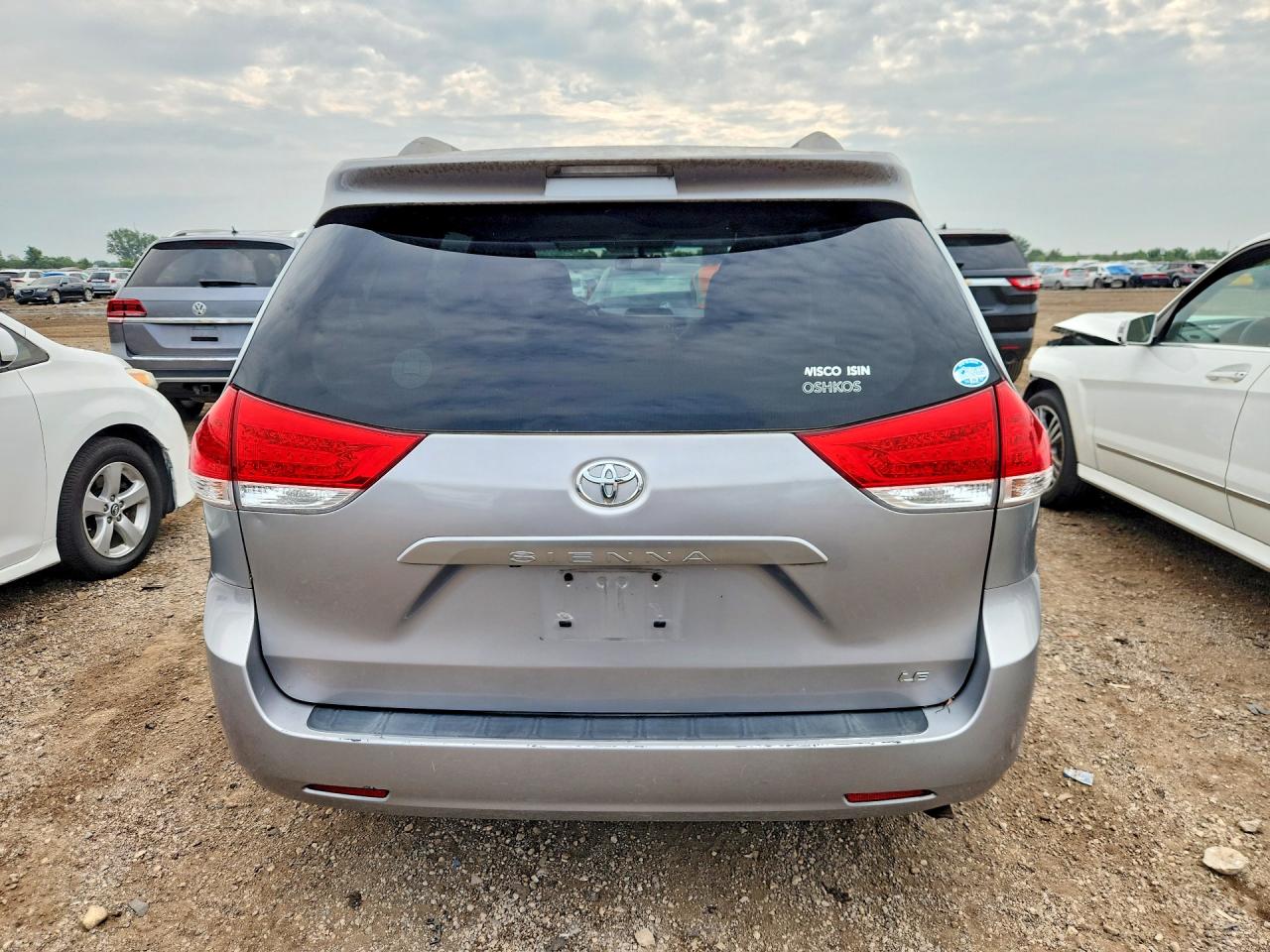 2012 Toyota Sienna Le Gray vin: 5TDKK3DCXCS266734