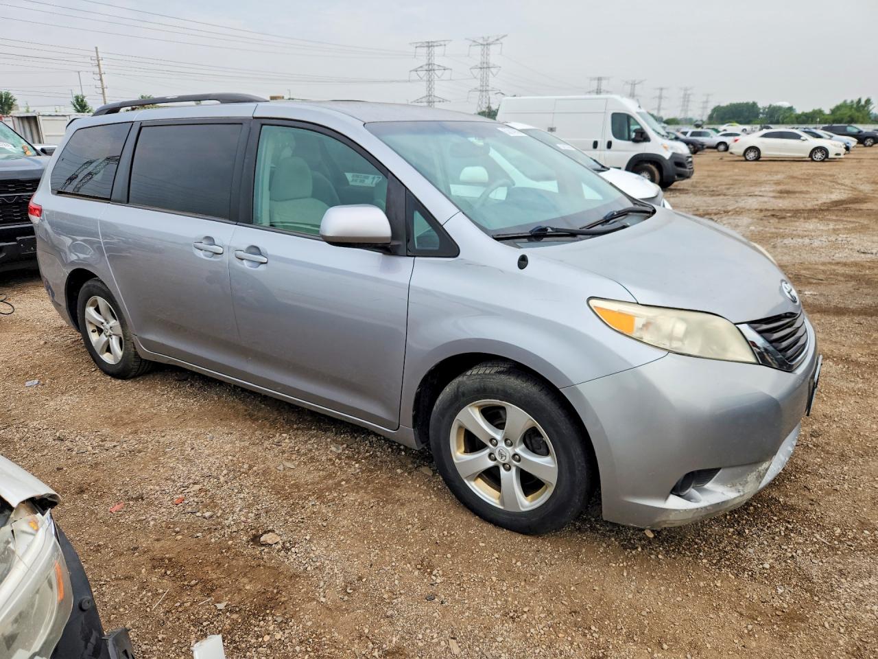 2012 Toyota Sienna Le Gray vin: 5TDKK3DCXCS266734