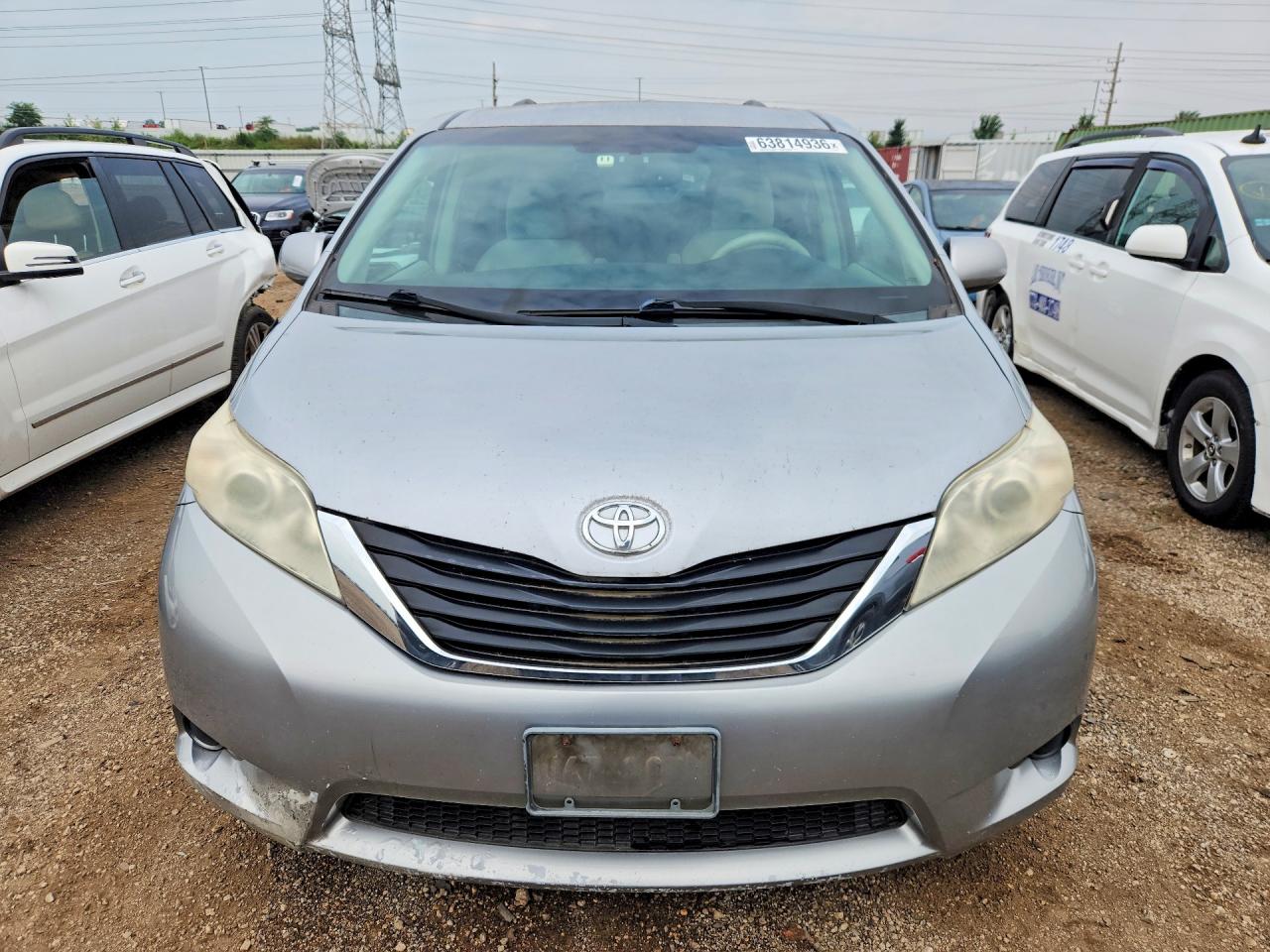 2012 Toyota Sienna Le Gray vin: 5TDKK3DCXCS266734