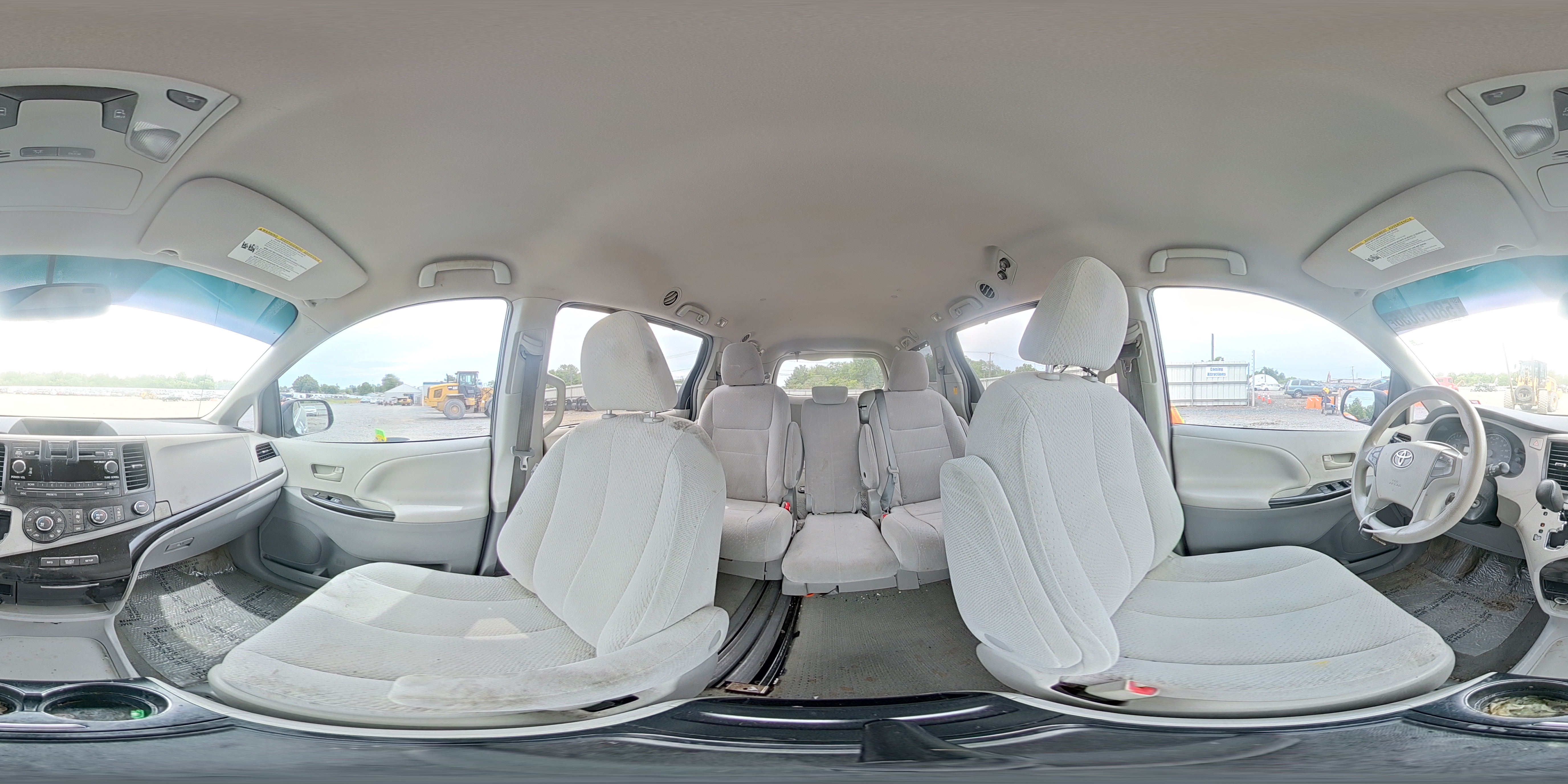 2012 Toyota Sienna Le Gray vin: 5TDKK3DCXCS271559