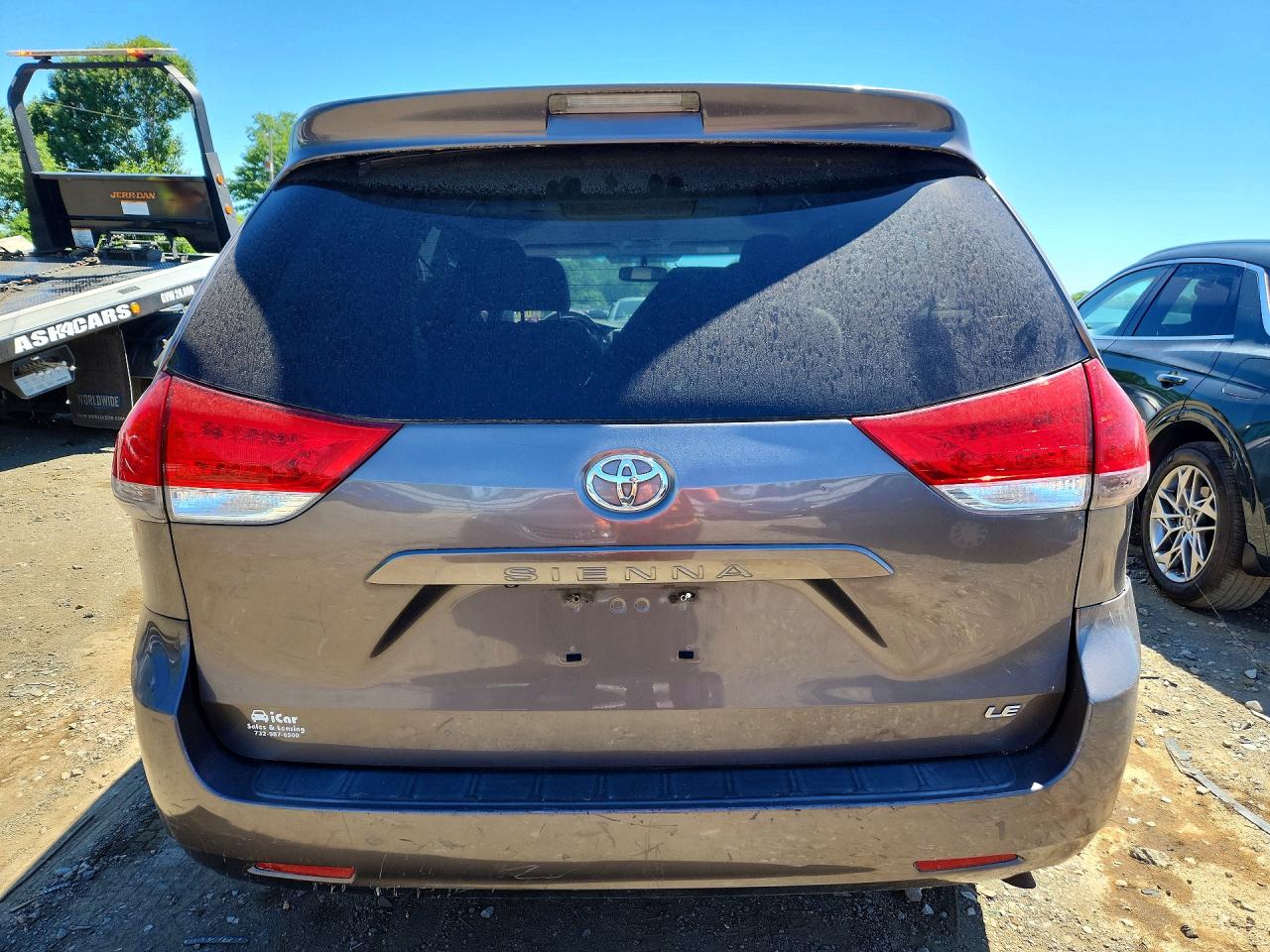 2013 Toyota Sienna Le Gray vin: 5TDKK3DCXDS317392