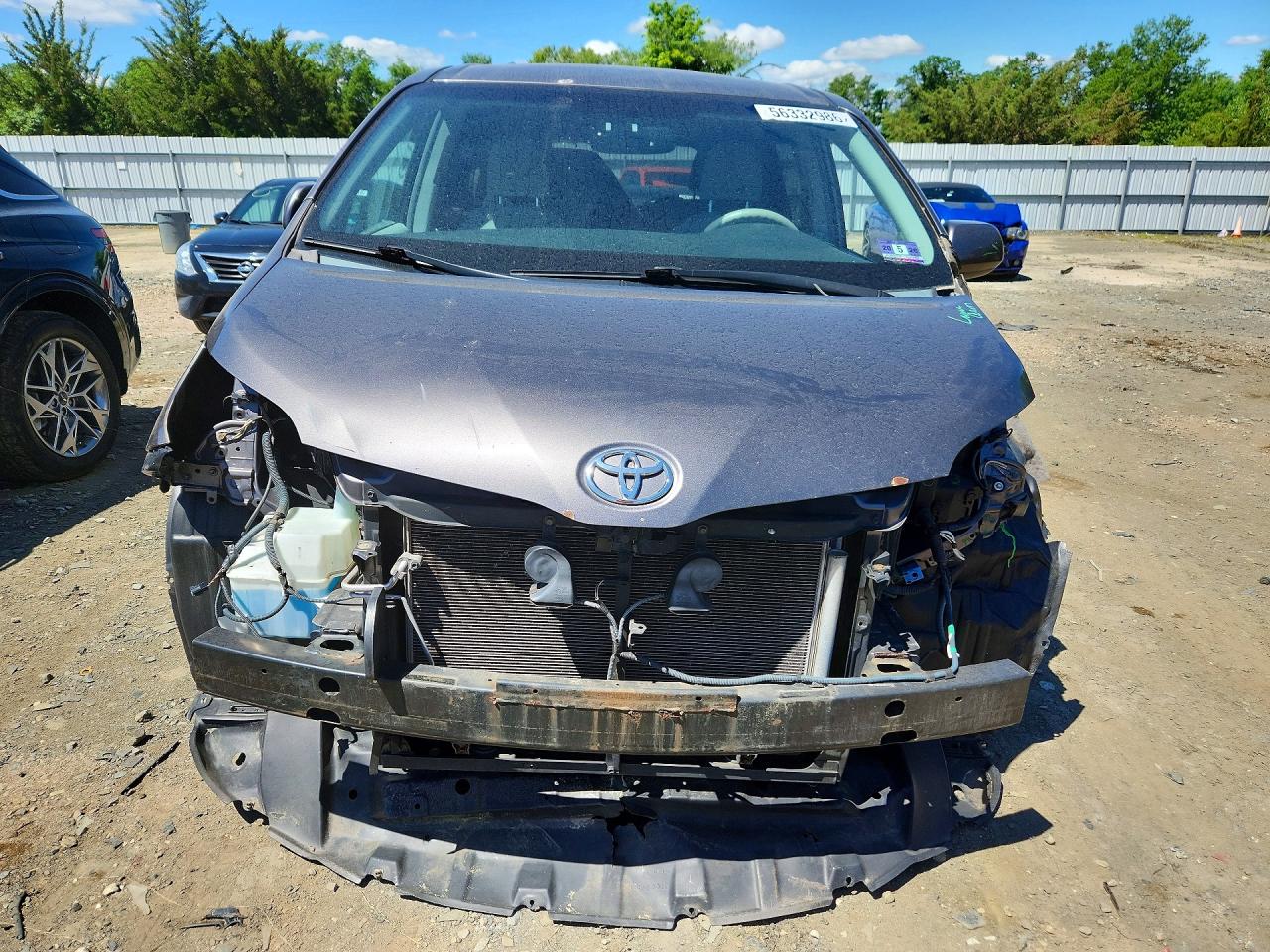 2013 Toyota Sienna Le Gray vin: 5TDKK3DCXDS317392