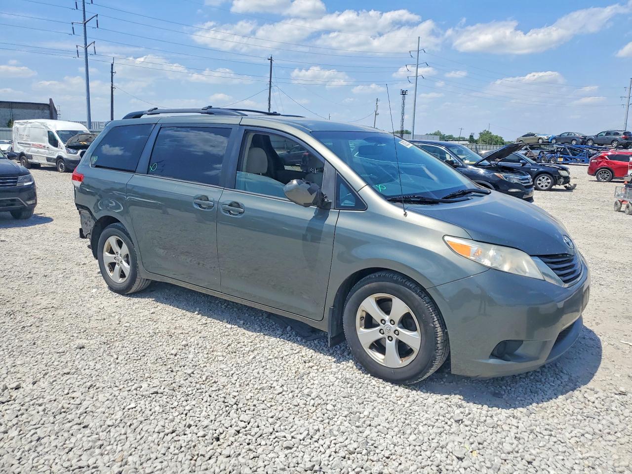 2013 Toyota Sienna Le Gray vin: 5TDKK3DCXDS332054
