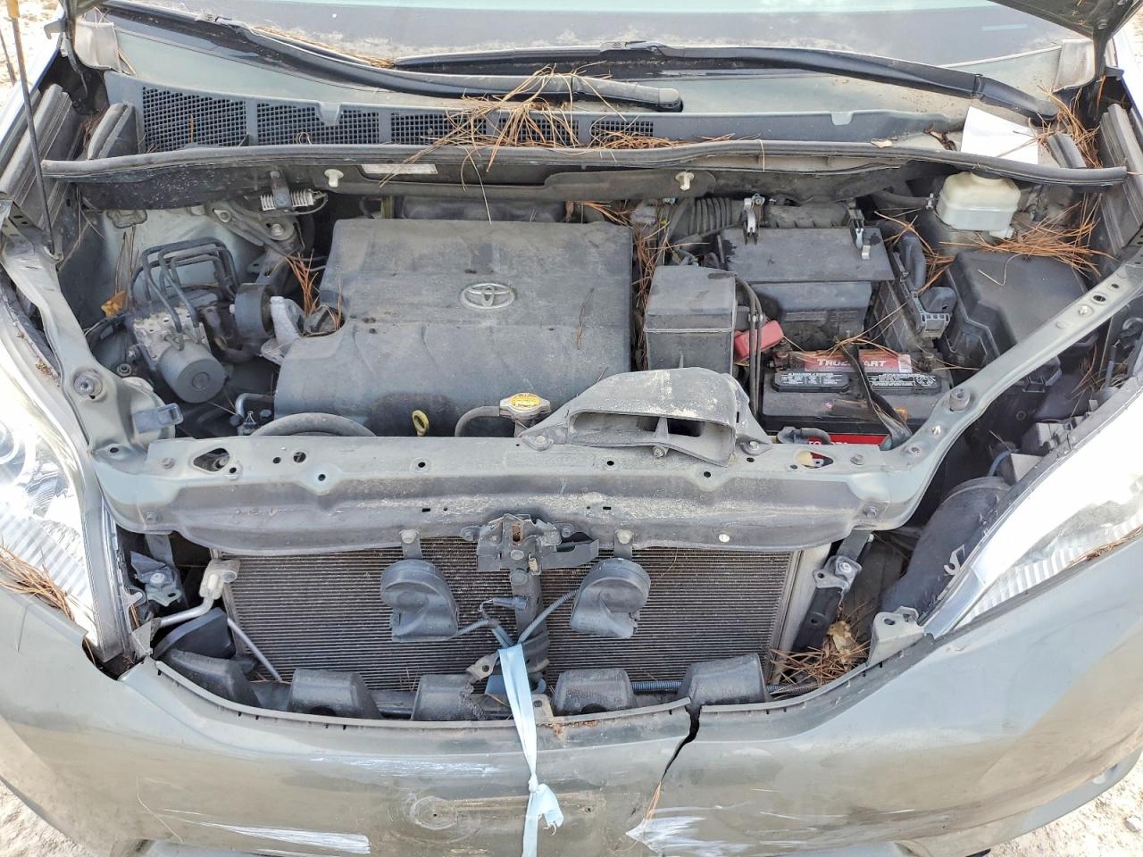 2013 Toyota Sienna Le Green vin: 5TDKK3DCXDS386504