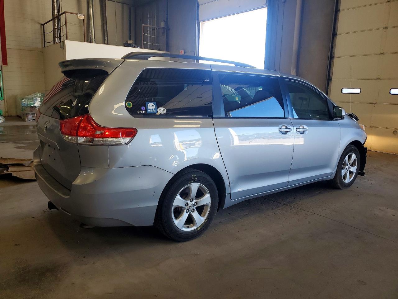 2013 Toyota Sienna Le Silver vin: 5TDKK3DCXDS386986